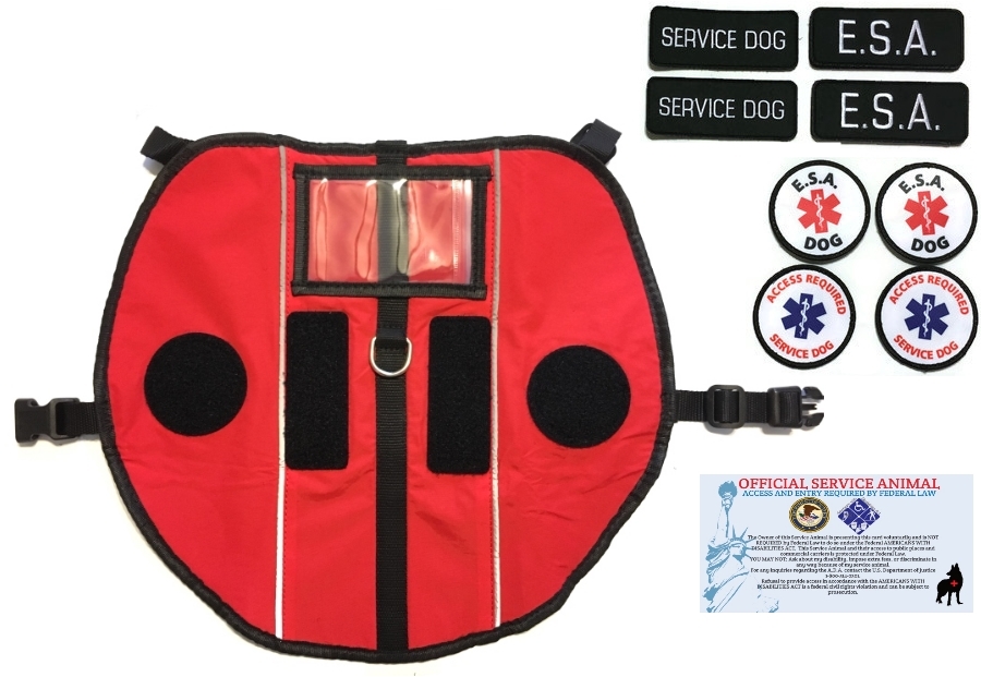 Service Dog Vest Emotional Support Animal Harness ESA Pocket ALL ACCESS CANINE™