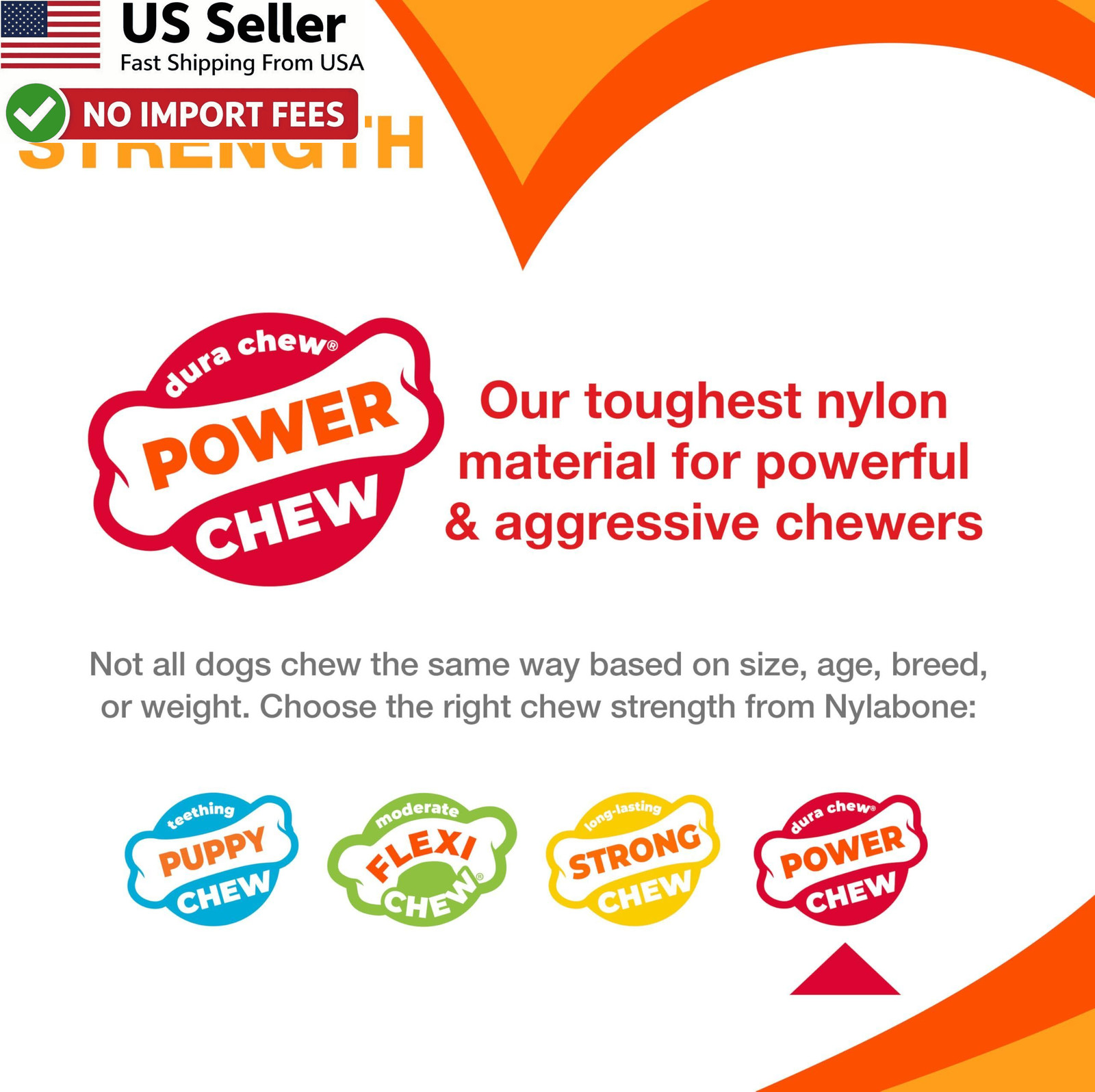 Nylabone Ring Bone Power Chew Toy For Aggressive Chewers X Small Dog Flavor