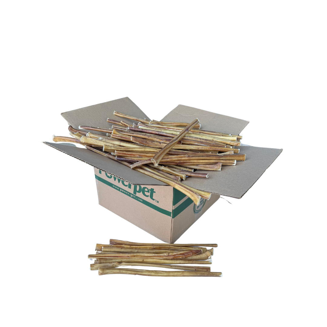 Bully Sticks 12″ 100% Natural Dog Chews & Treats, BRC Certified