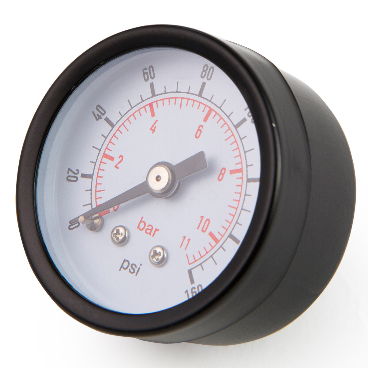 XtremepowerUS Water Pressure Gauge Rear Thread 1-1/2″ Dial 1/8″ NPT Fitting