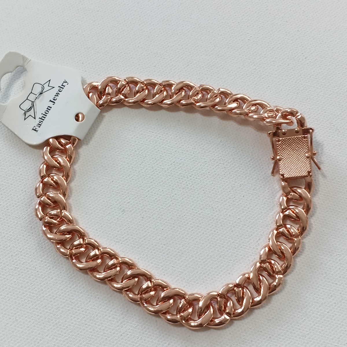 Chihuahua Dog Necklace Glamour Rhinestone Cuban Link Rose Gold Stainless Steel