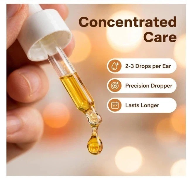 Pup Labs Ear Clear, Natural Dog Ear Cleaner and Infection Treatment for Dogs NEW