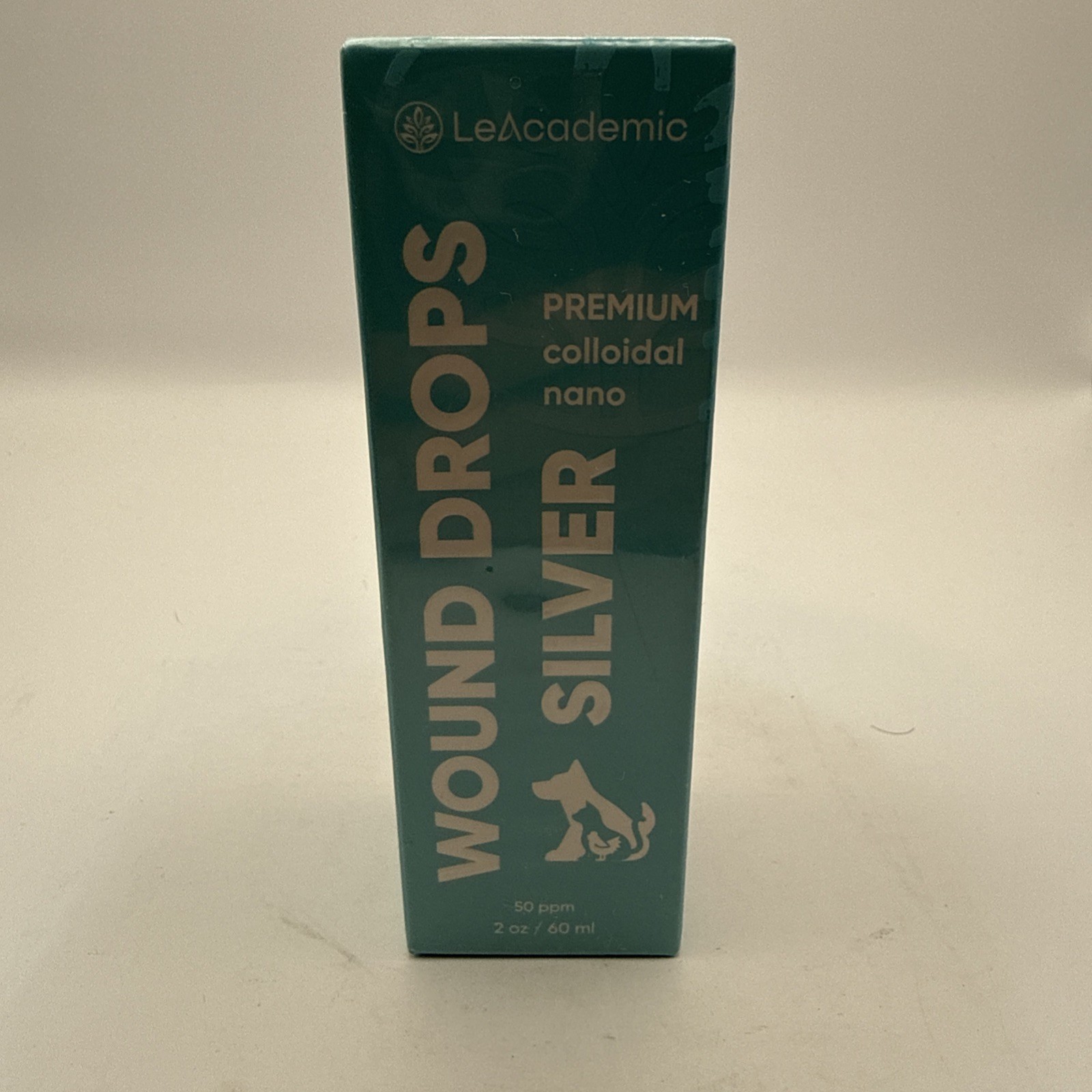 Dog Wound Care Drops | Silver & Chlorhexidine for Scratches & Irritation | 2 oz