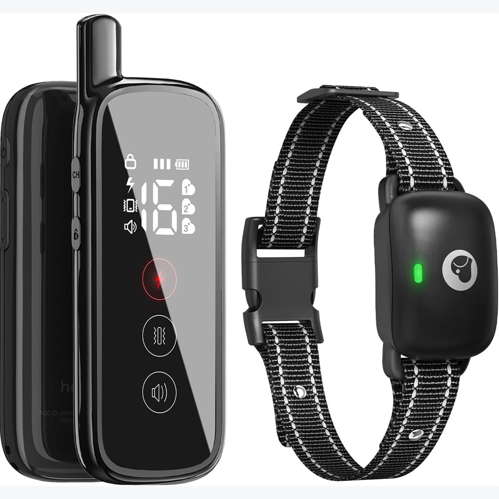 2600 FT Remote Dog Shock Training Collar Remote E-Collar Waterproof Pet Trainer
