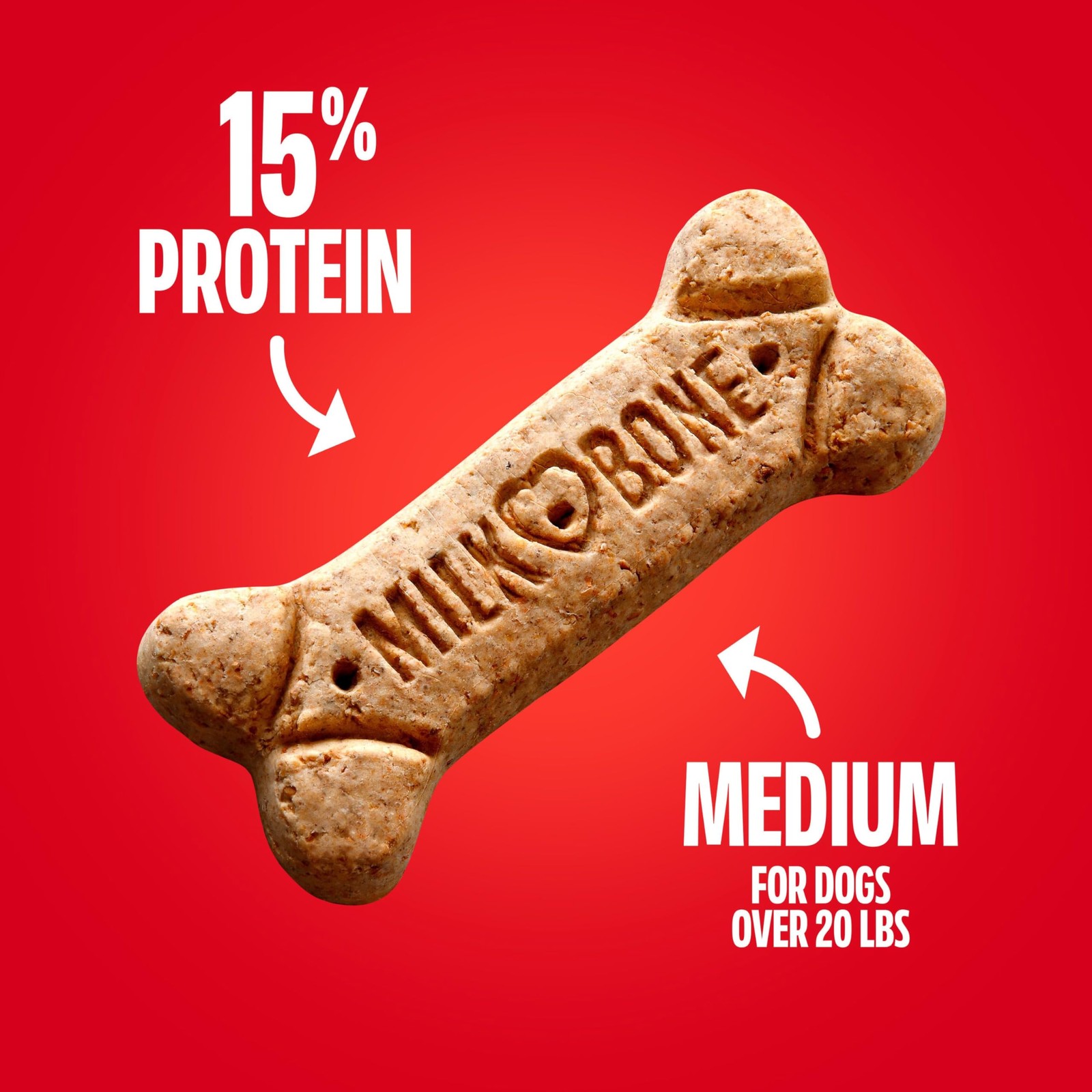 Milk-Bone Crunchy Medium Dog Treats, 4 Lb. Box, Original 4 Pound (Pack of 1)
