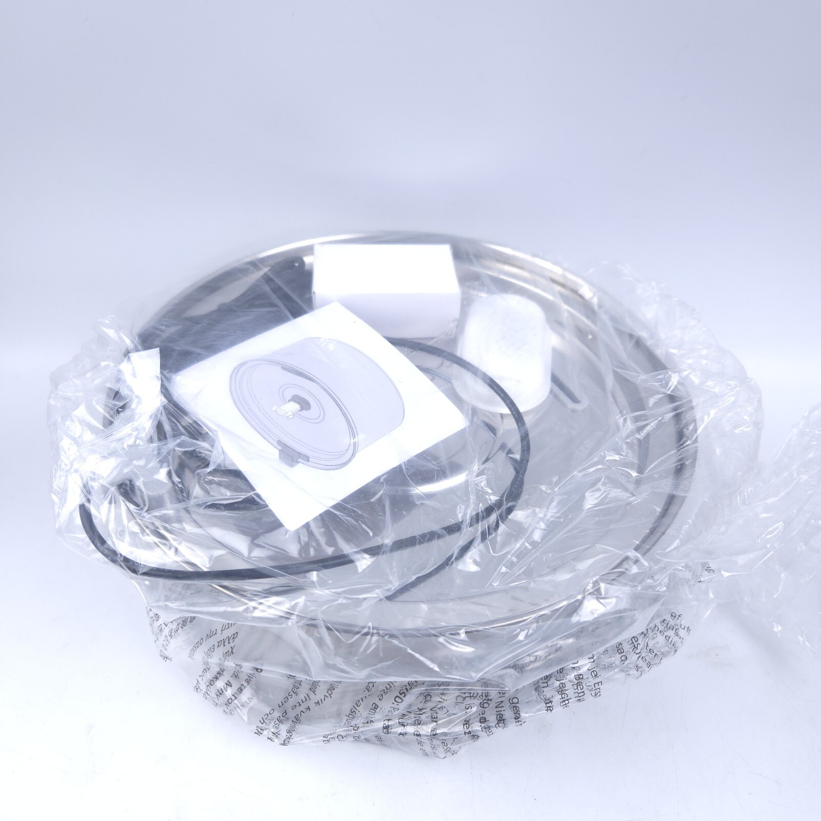 Cat Water Fountain, 3.2L/108oz Automatic Stainless Steel Pet Fountain Dog Water