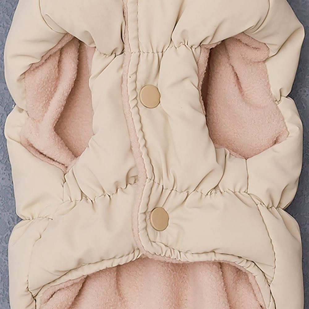 SoftWarmWinterDogCoatPaddedJacketForSmallMediumDogsChihuahuaFrenchBulldogPoodle