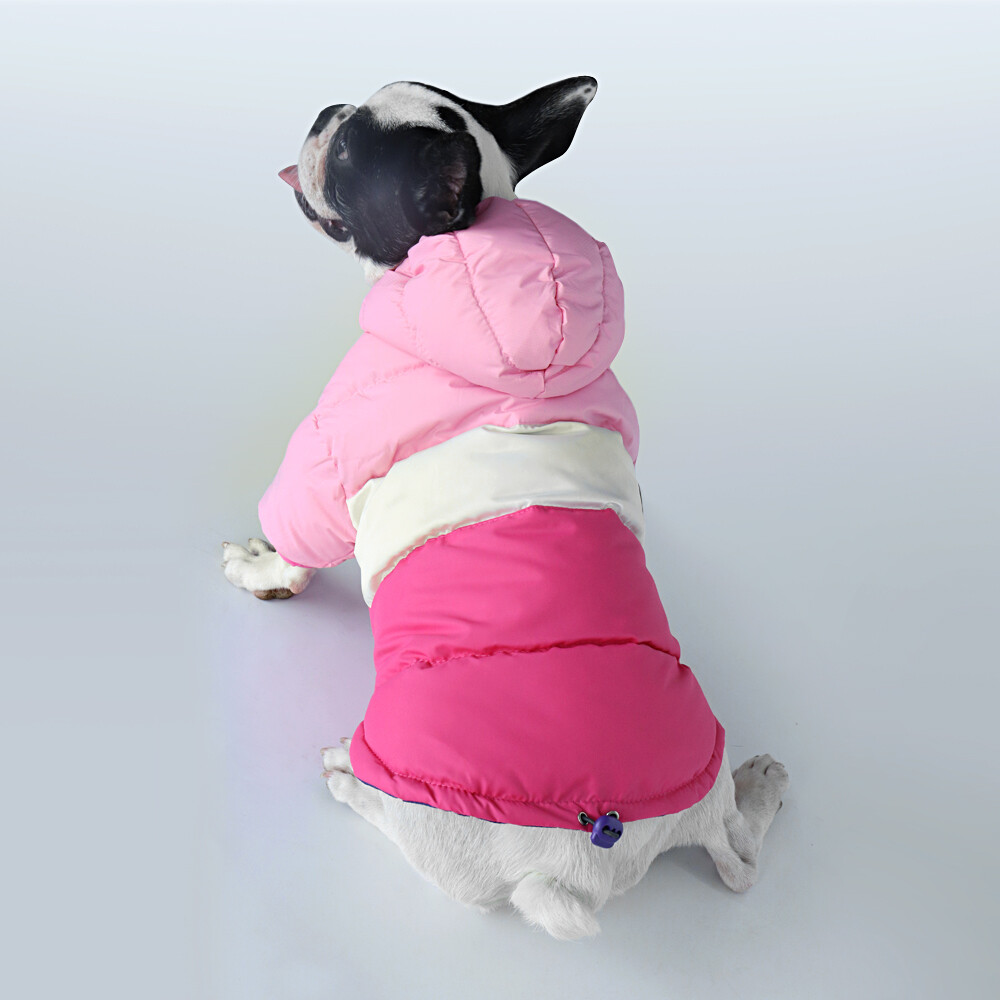 Winter Dog Coat Warm Waterproof Pet Puppy Hooded Jacket Jumpsuits for Small Dogs