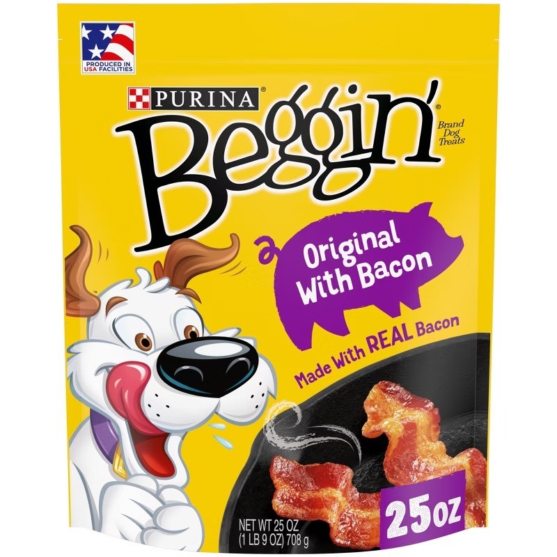 Beggin’ Purina Strips Chewy Dog Training Treats Original