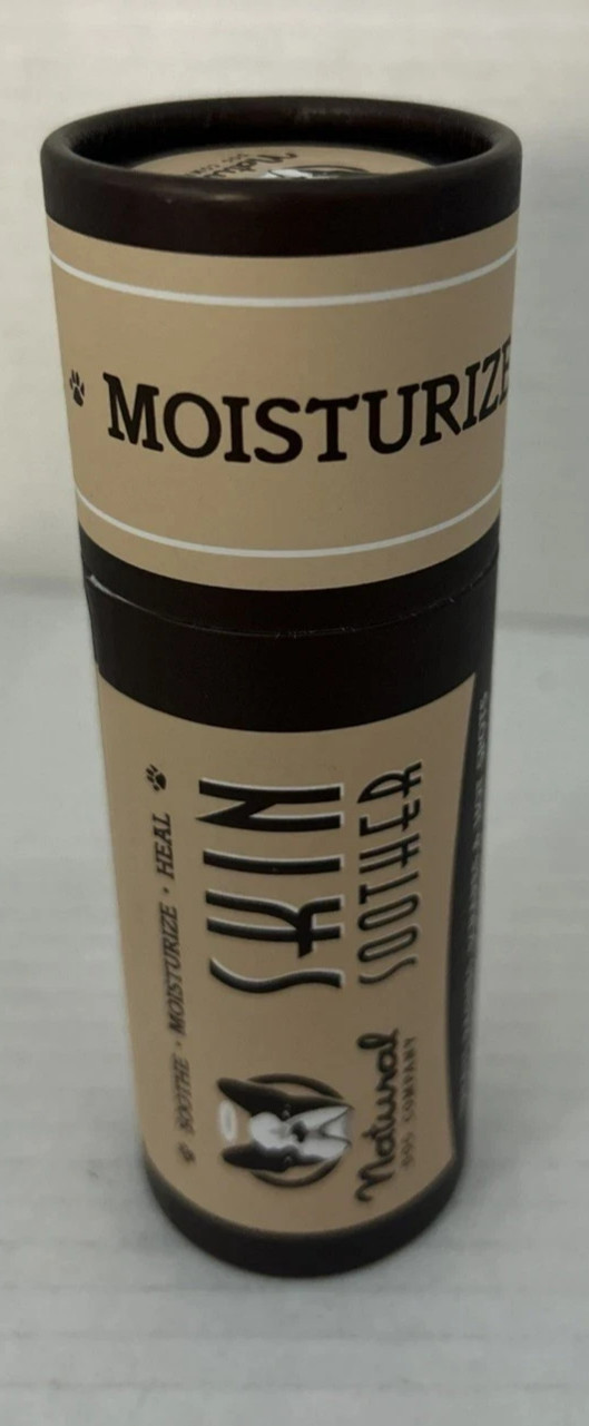 Natural Dog Co. Skin Soother Organic, All-Natural Healing Balm Stick 2 oz. NEW
