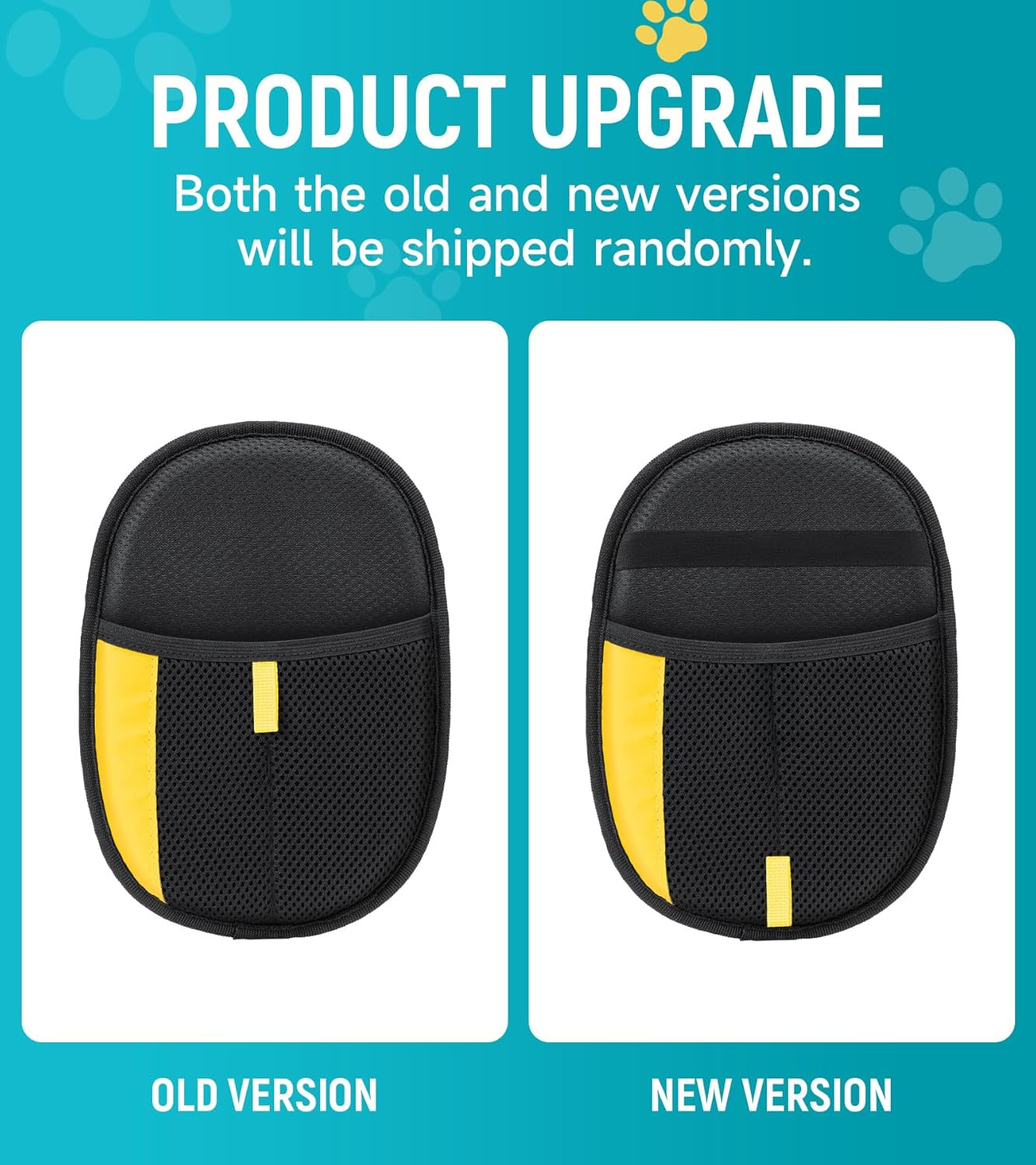 Pet Hair Removal Glove for Dogs & Cats – Upgraded Reusable Electrostatic Pet