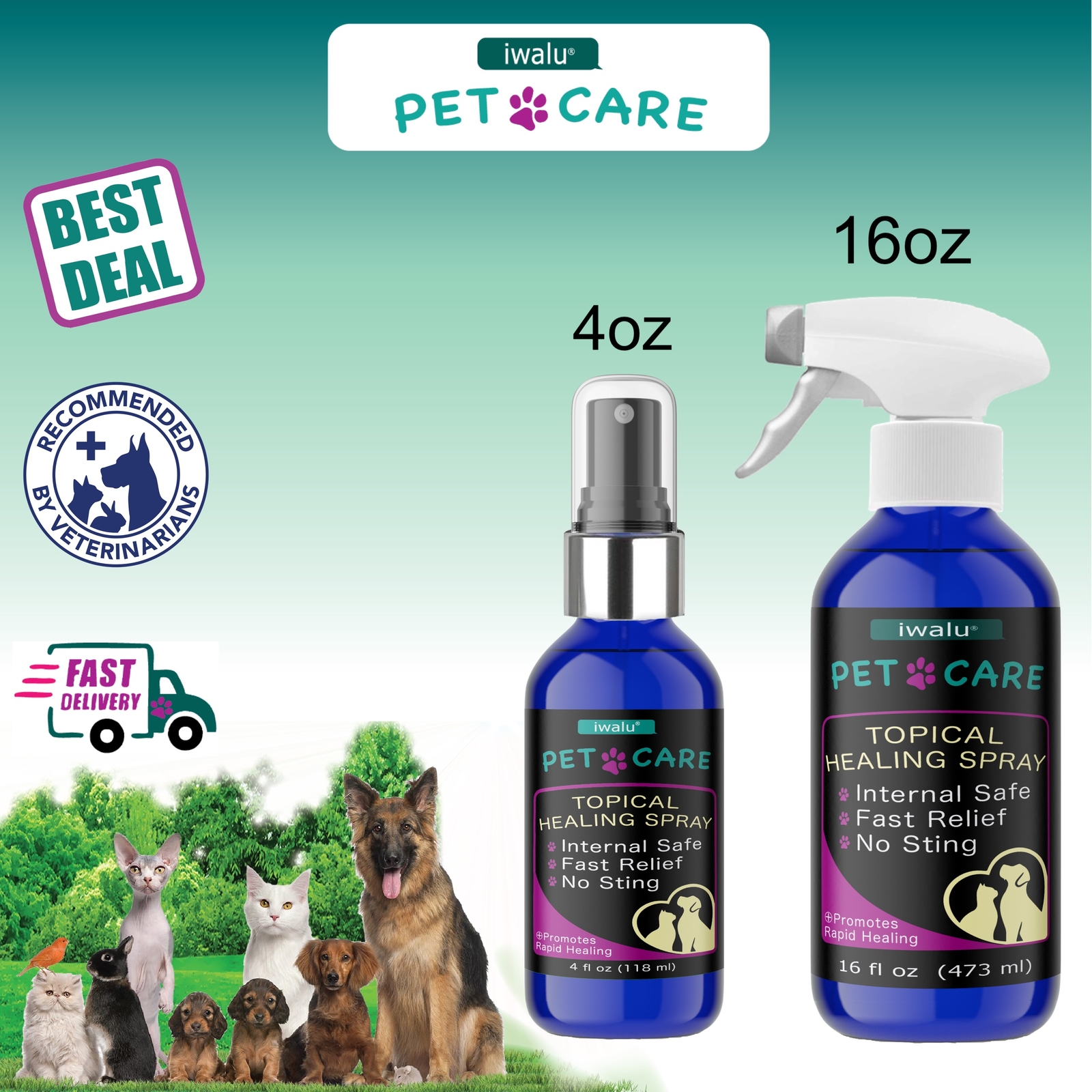 DOG OINTMENT FOR WOUNDS Best Natural Pet Skin Soother Flea Treatment For Puppies