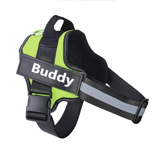 Custom Dog Harness with Name Reflective No Pull Adjustable Pet Vest