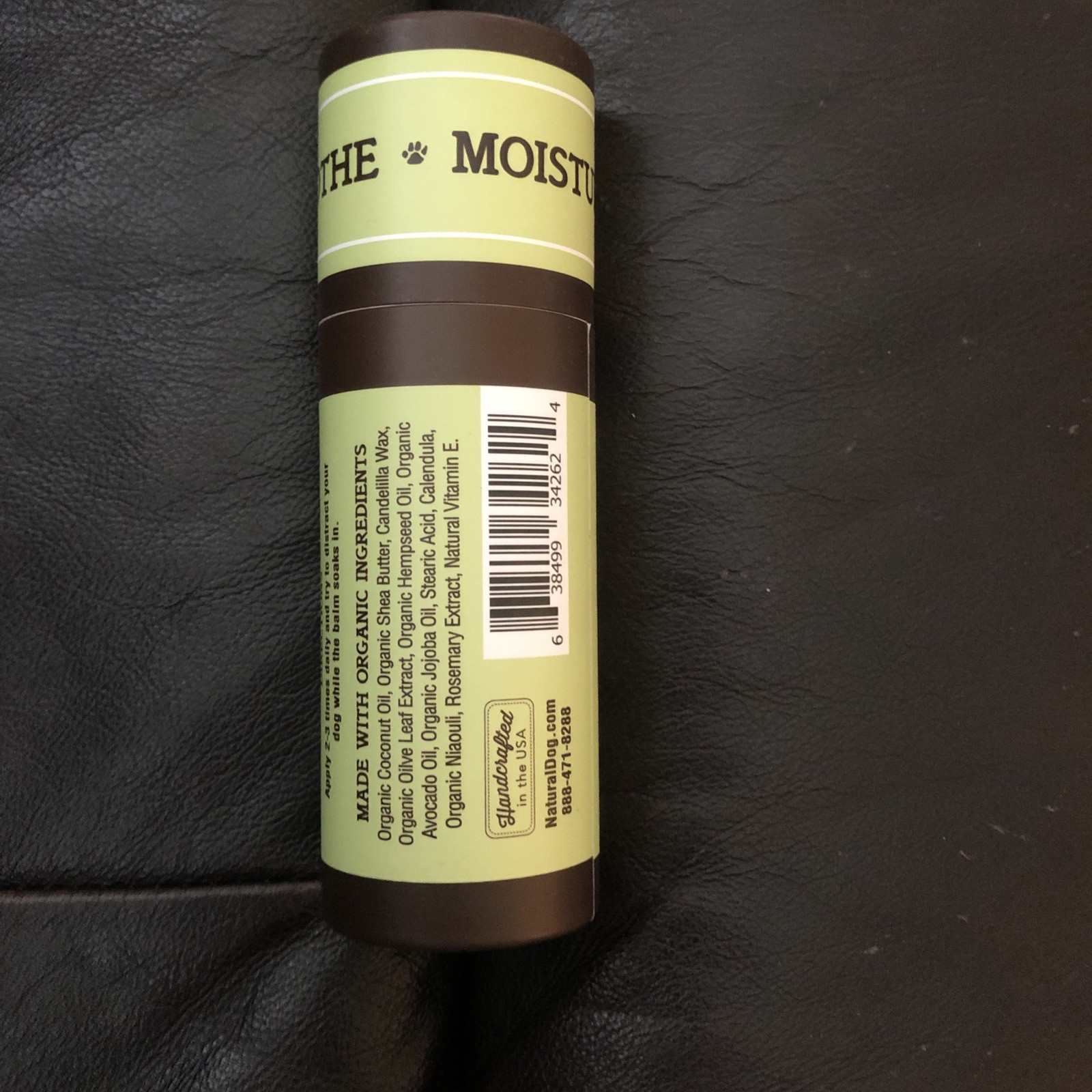Natural Dog Company 2oz Skin Soother Stick Balm & Snout Soother 1oz for Dogs-NEW