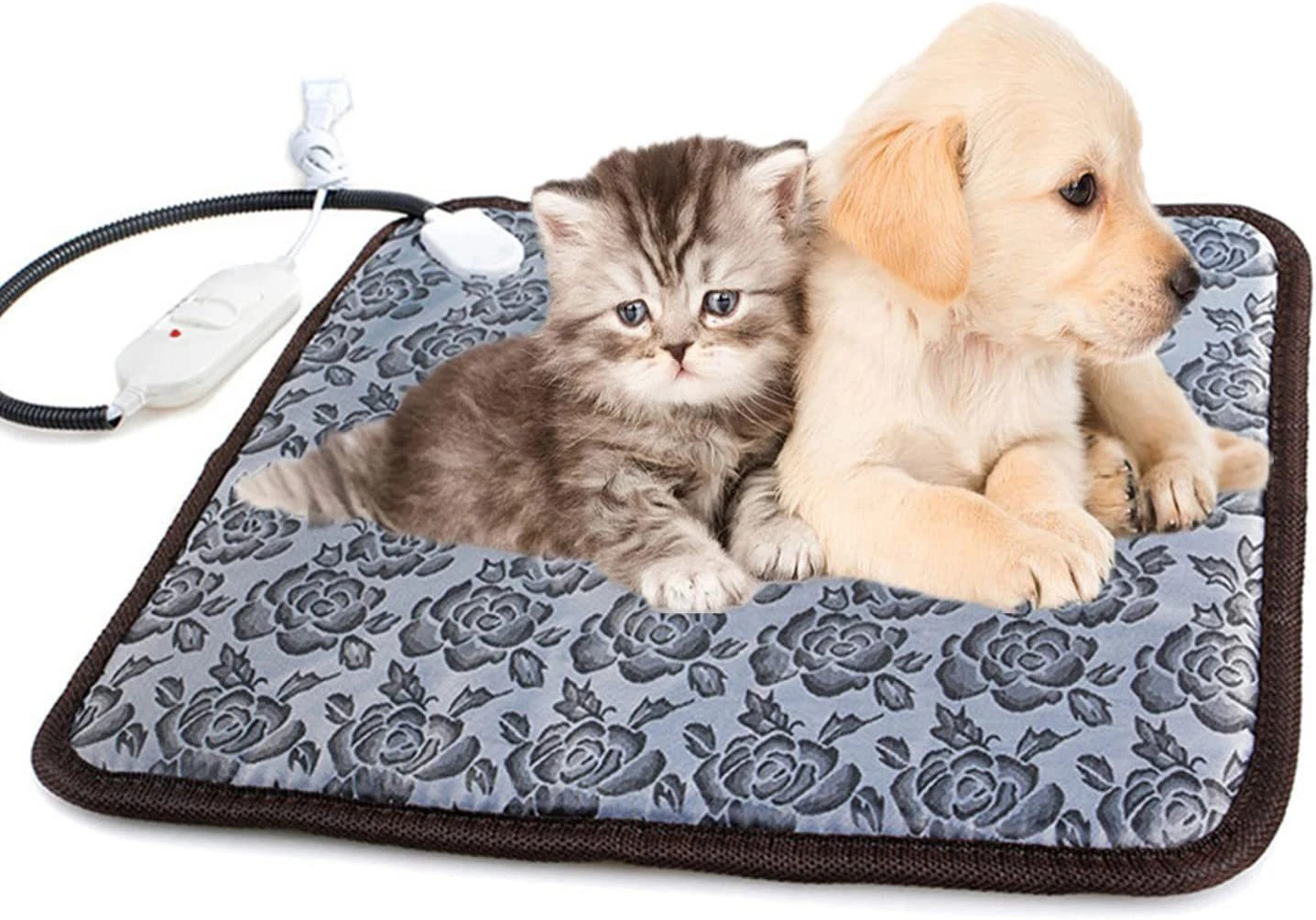 Waterproof Adjustable Pet Heating Pad for Cats Dogs Electric Heater Mat Warm Bed