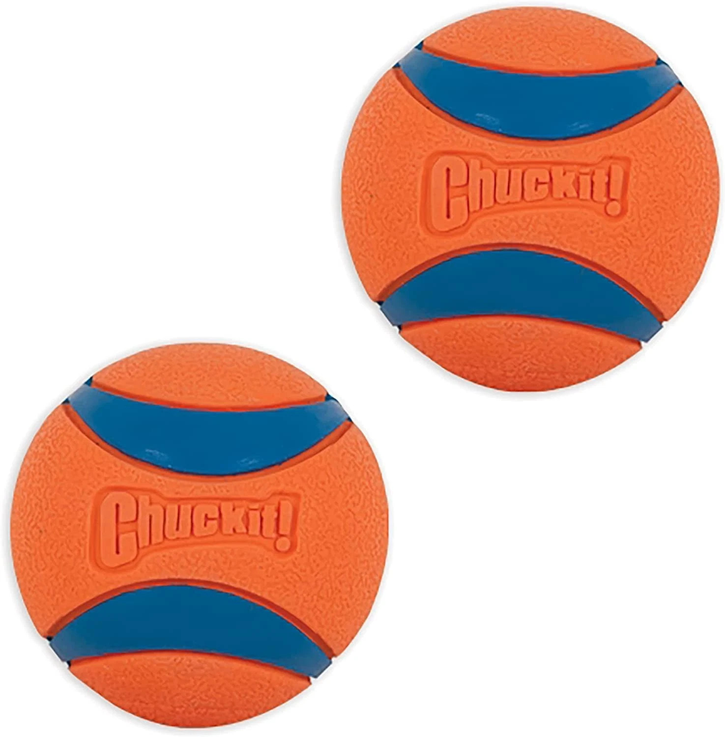 ChuckIt! Ultra Ball Dog Toy, Durable High Bounce Rubber Dog Ball, Medium 2 pack