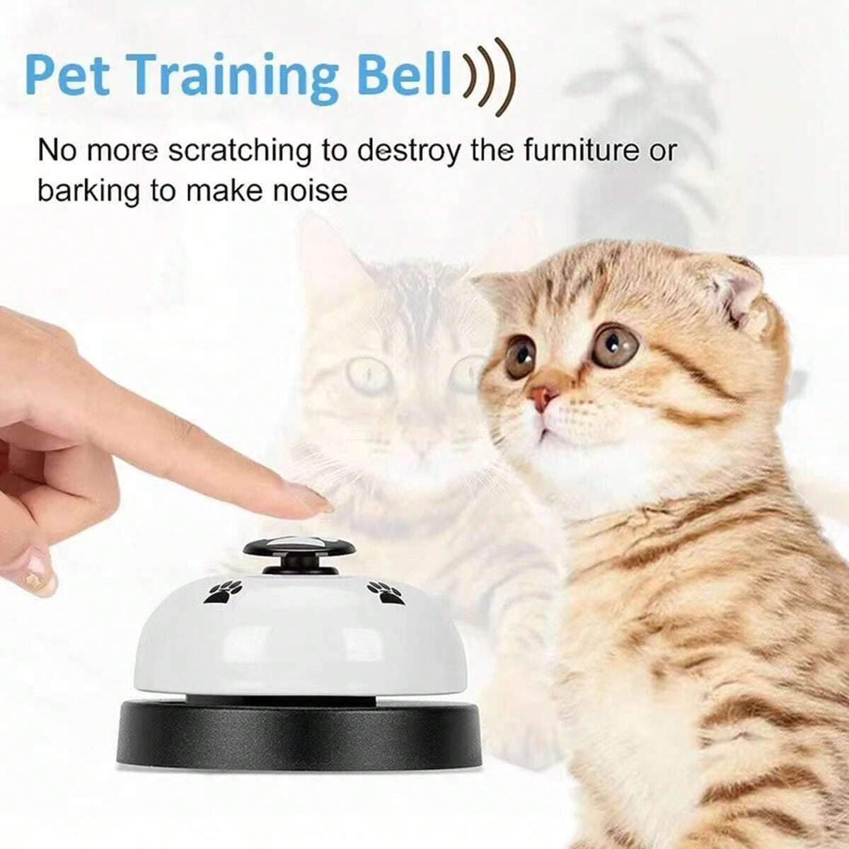 2pcs Pet Training Bell Dog Potty Training Bell DOG Bell Door Opening Cat Bell