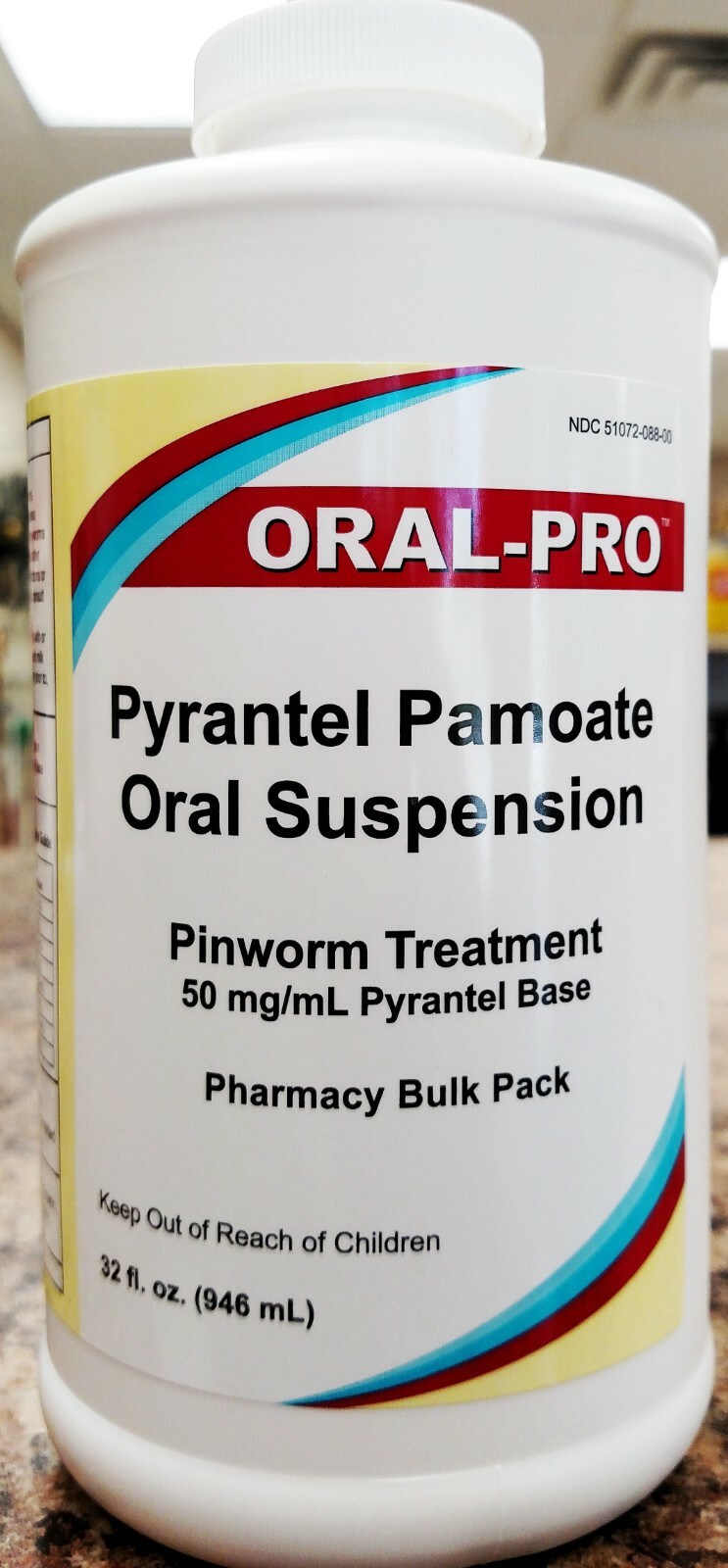 Pyrantel Pamoate Suspension 32 oz (Quart) Dewormer 50mg/ml