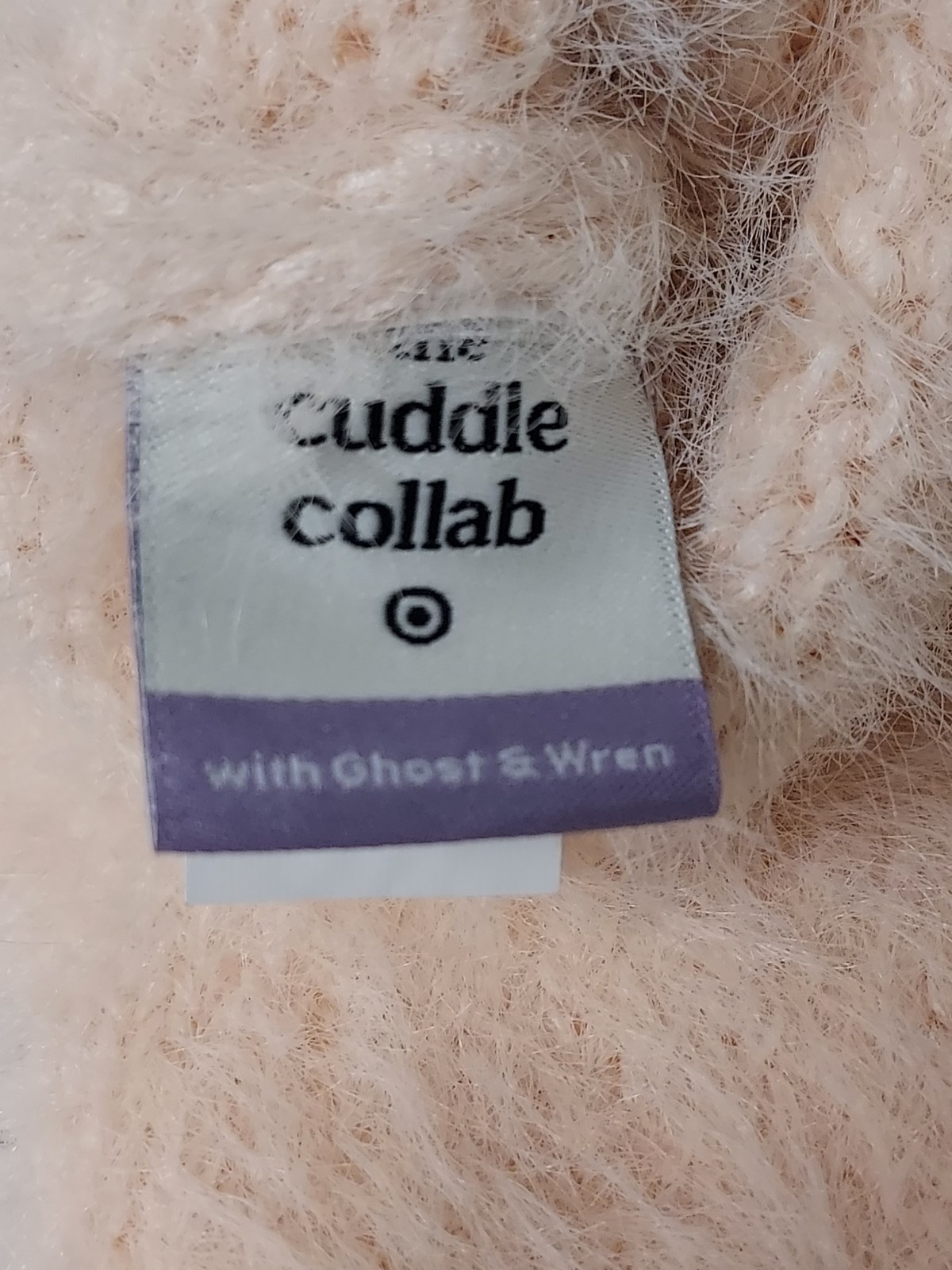 🥥 The Cuddle Collab Fuzzy Peach Dog Sweater Bodysuit Turtleneck🆕️AS SHOWN👇