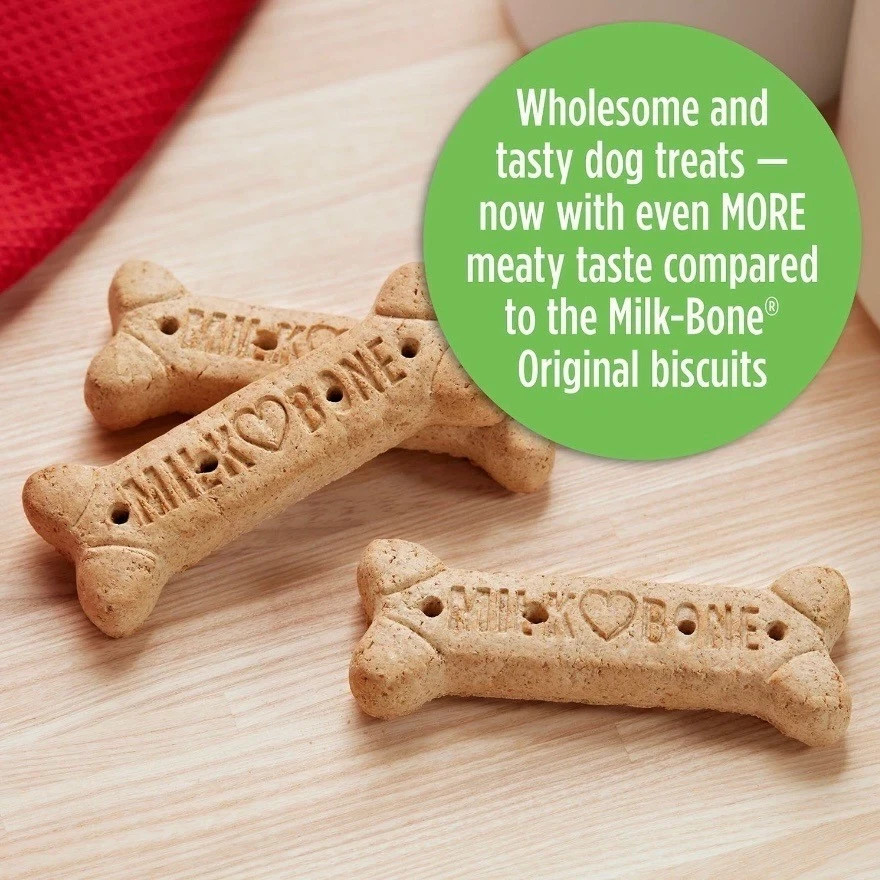 Milk-Bone Original Large Dog Biscuits 15lb Bulk Box Crunchy Treats