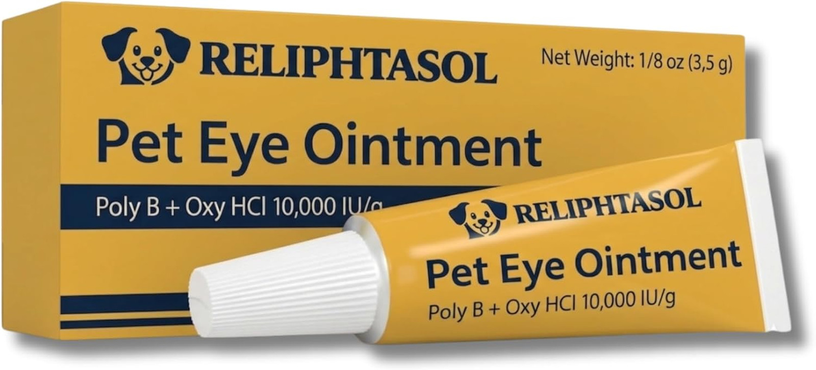 Pet Eye Cream – Vet-Formulated Dog Eye Infection Treatment, Pink Eye Relief, Con