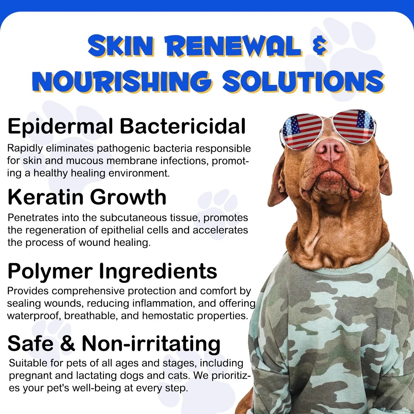 Wound Healing For Dogs Spray Skin Irritation & Itching Lower Infection Risk