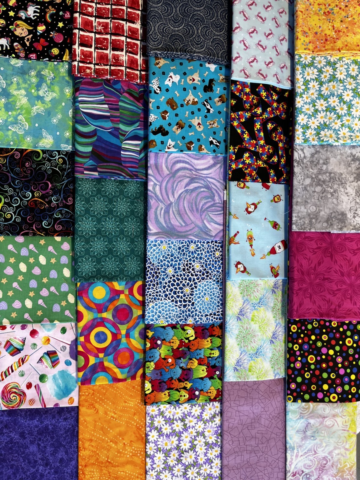 100 Dog Grooming BANDANAS EVERYDAY Finished PET SCARF TieOn XS S M L XL mix
