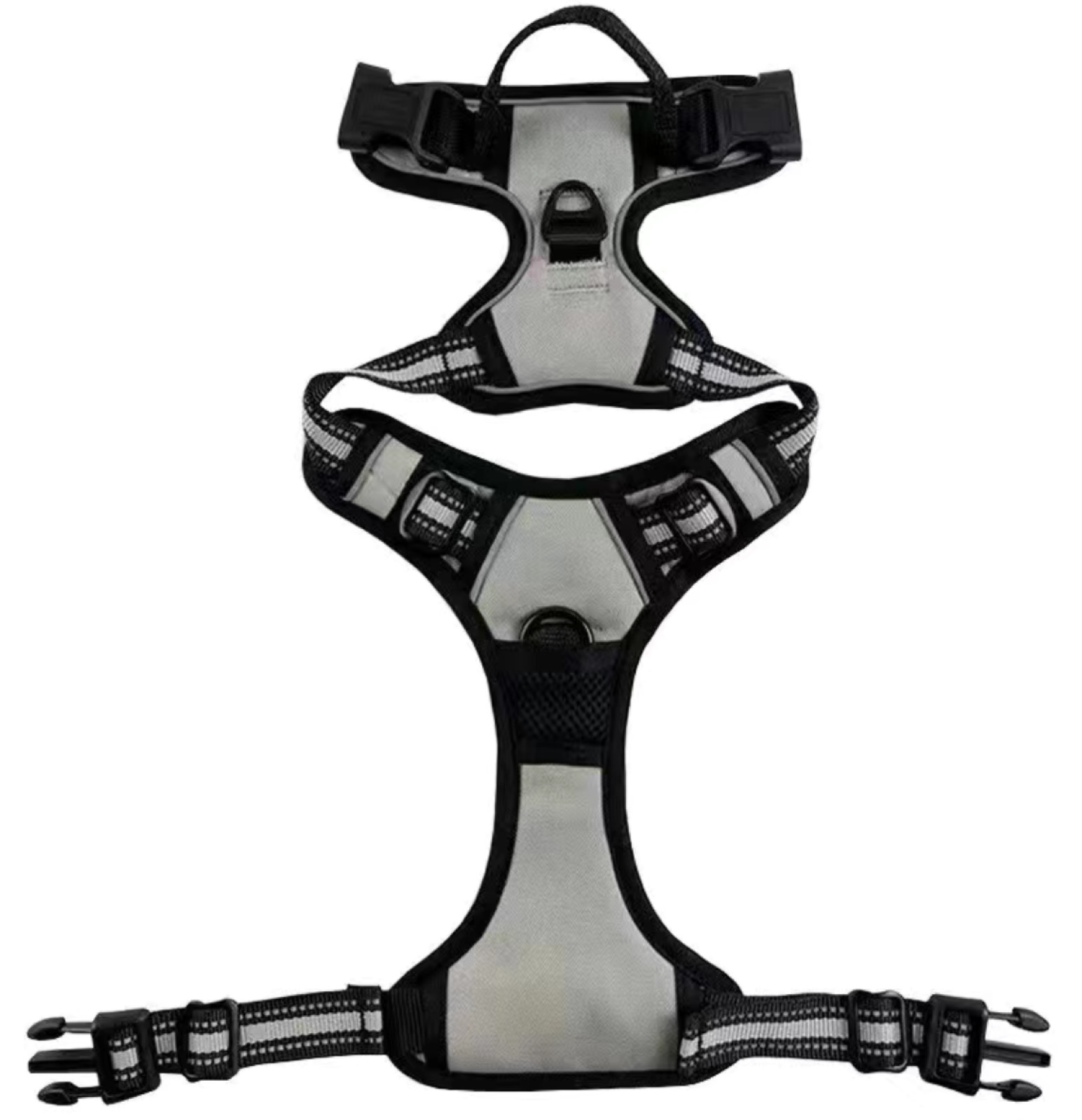 Dog Harness & Training Leash No Pull Control Adjustable Large Handle Heavy Duty