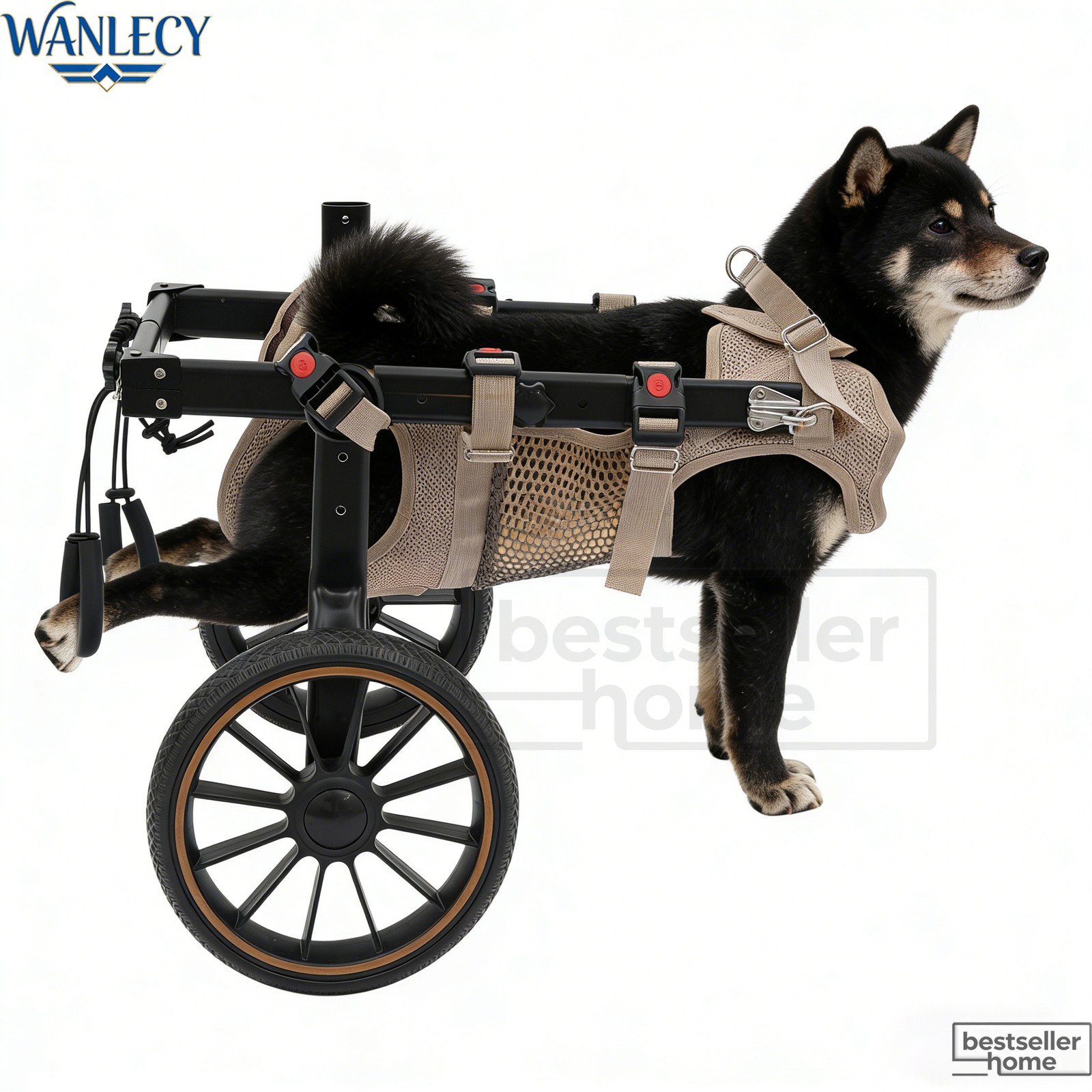 NEW Dog Wheelchair Pet Rehabilitation Walking Aid For Back Legs, Size‎ L XL
