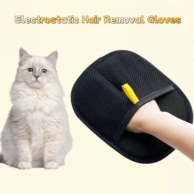Cat Hair Remover Furniture,Electrostatic Pure Path Pet Dog Hair Remover Glove…