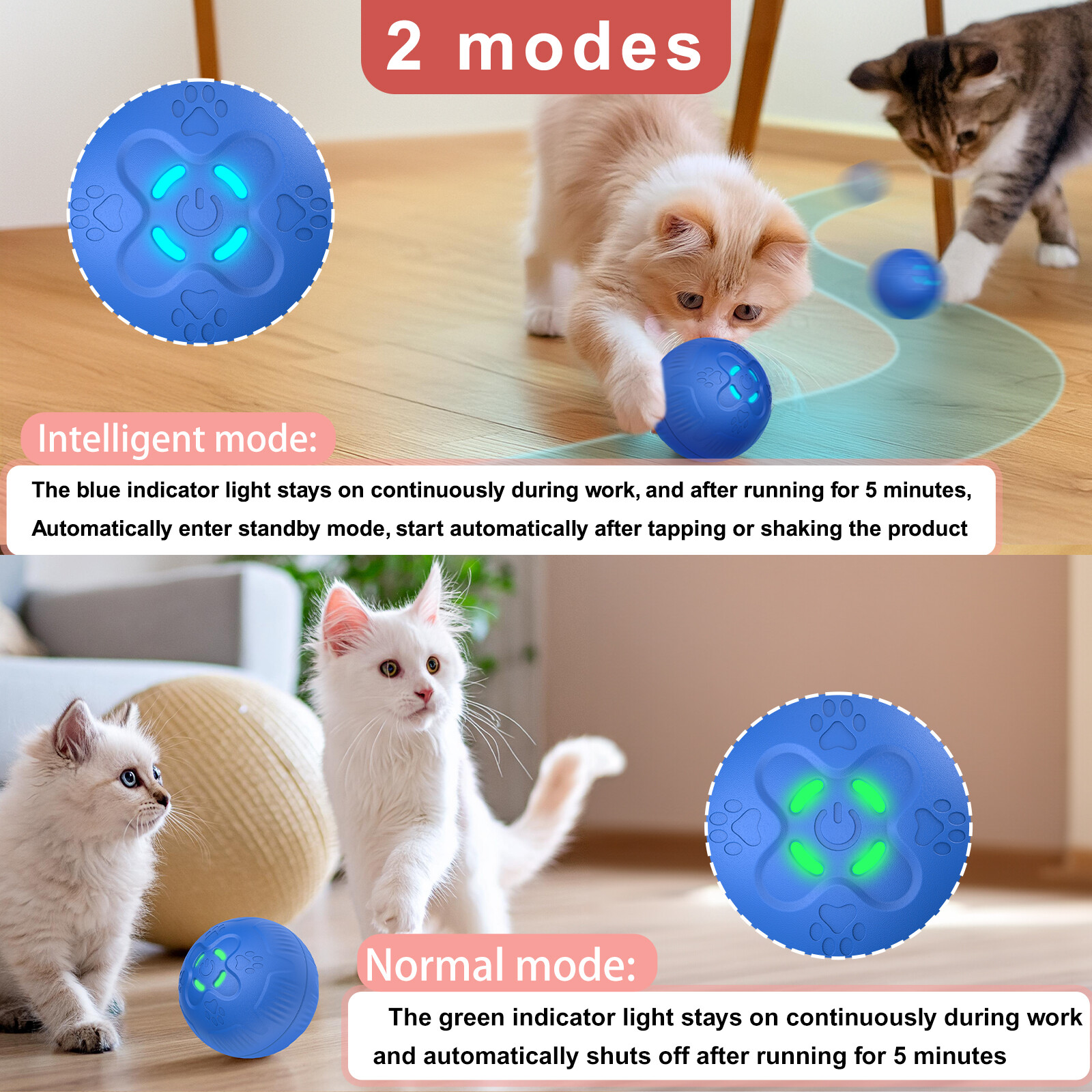 Jumping Ball For Pet Dog Interactive Training Toys Automatic Pet Puppy Fetch Toy
