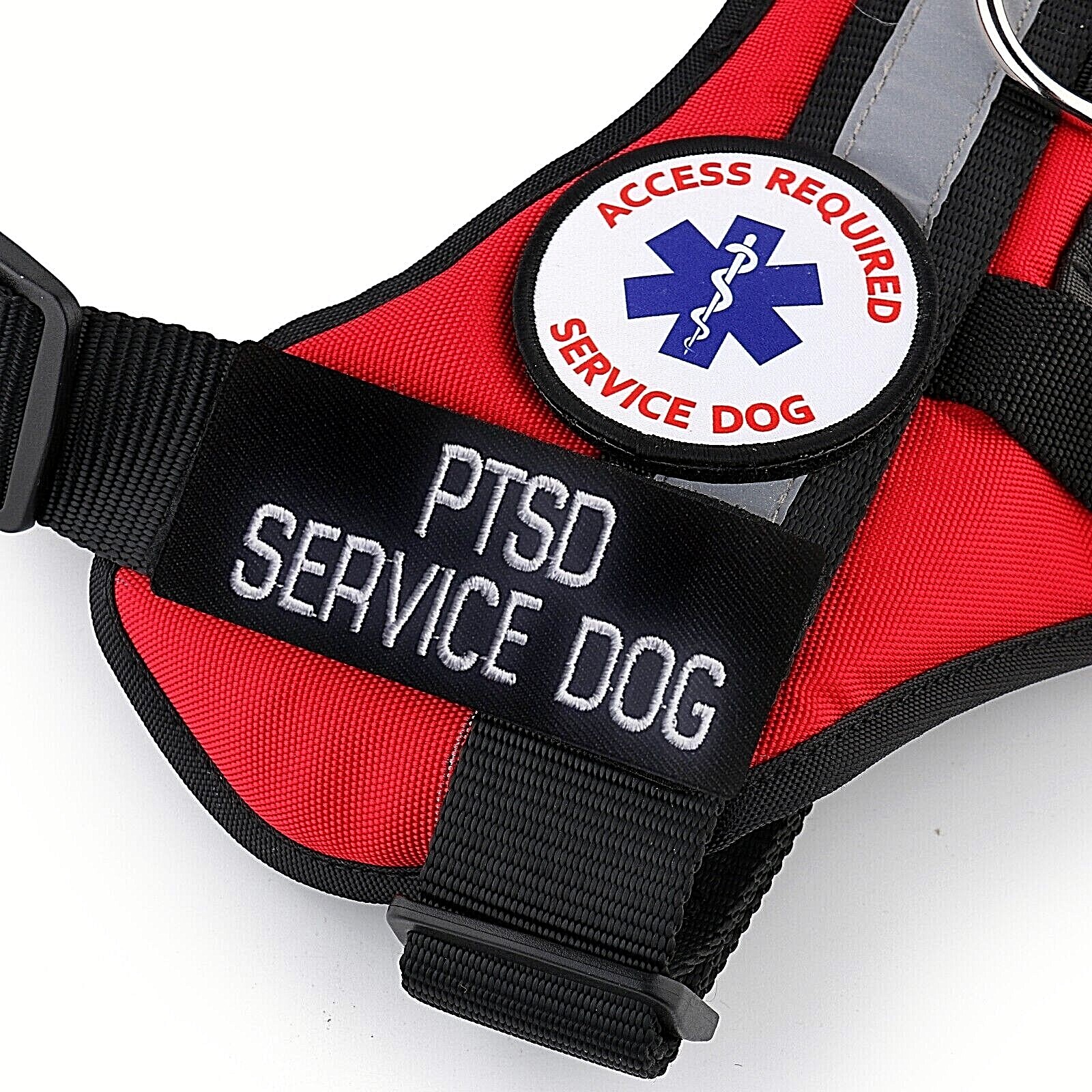 Vest Patches: Service Dog | Therapy | ESA Support Dog | PTSD | ALL ACCESS CANINE