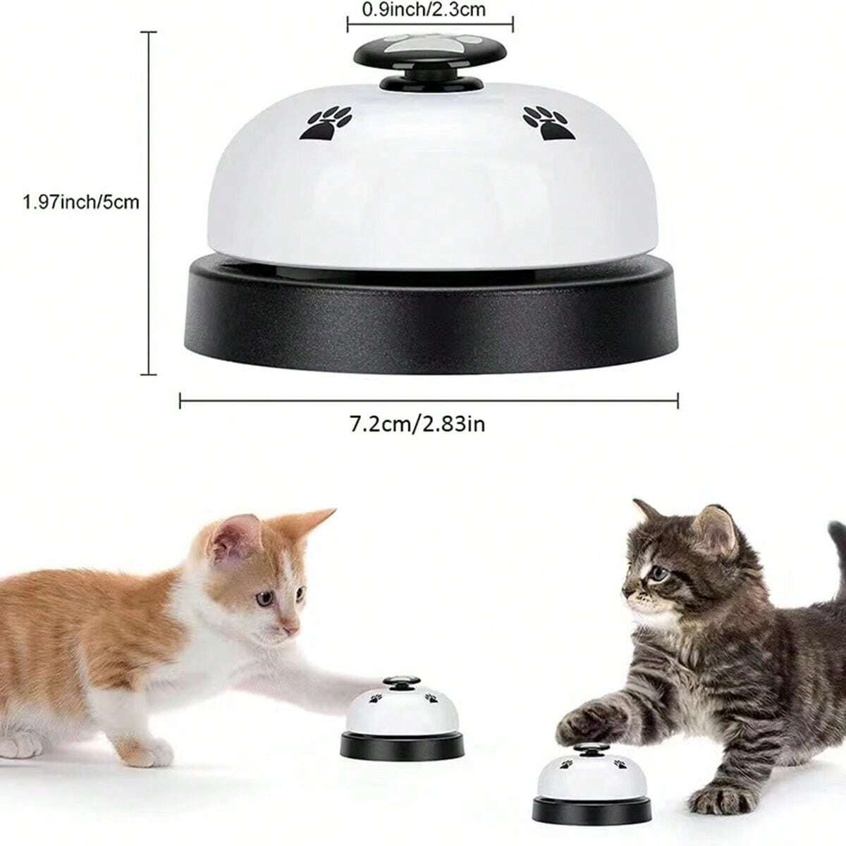 2pcs Pet Training Bell Dog Potty Training Bell DOG Bell Door Opening Cat Bell