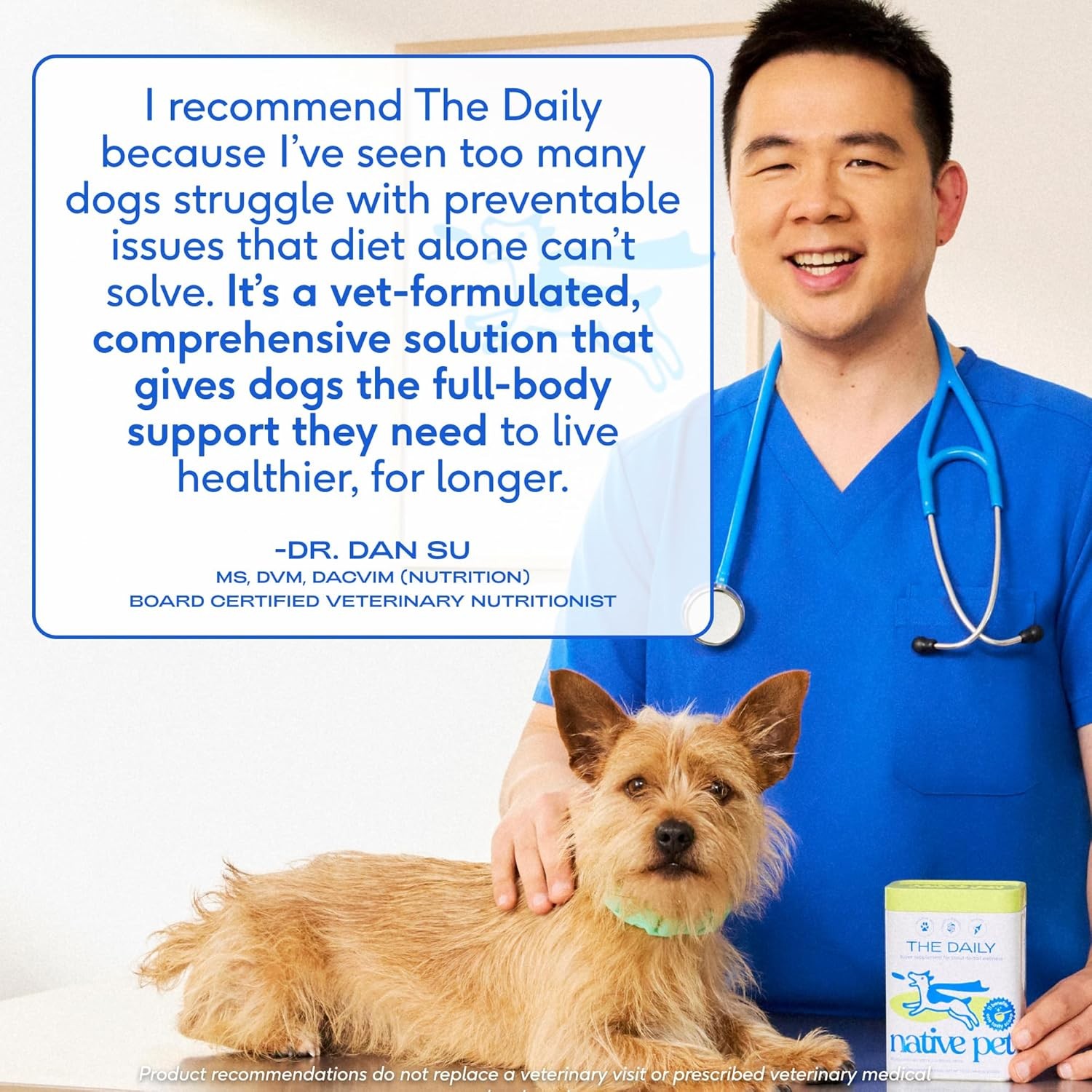 (120 Scoop) Native Pet 11-in-1 Dog Multivitamin Powder 28oz