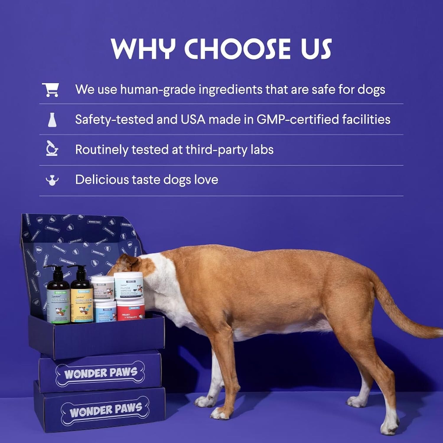 Premium Collagen for Dogs – Liquid Collagen for Dogs with Hyaluronic Acid – 4 oz