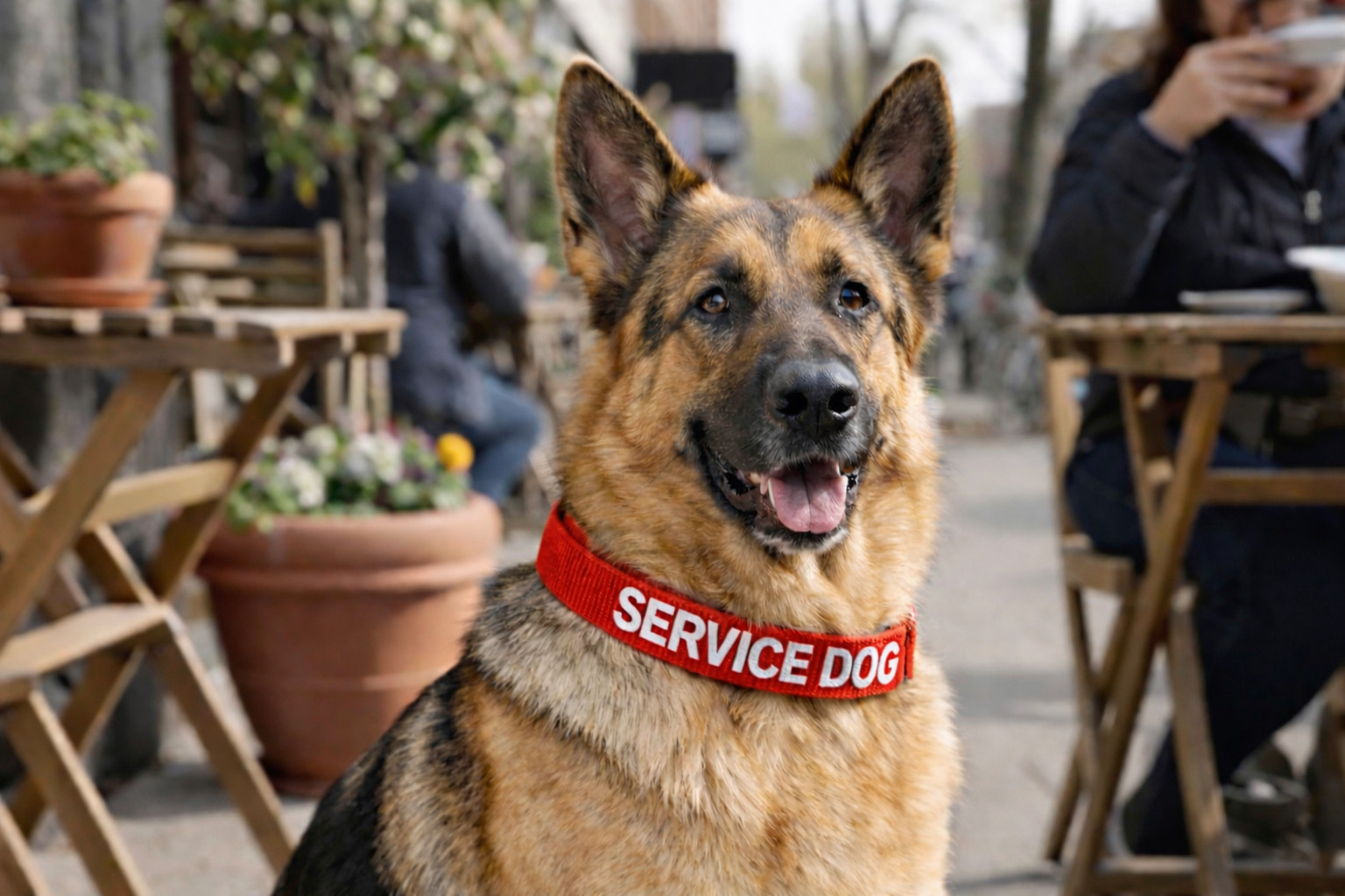 Service Dog Collar – Support Dog Collar ESA Animal Dog Harness ALL ACCESS CANINE