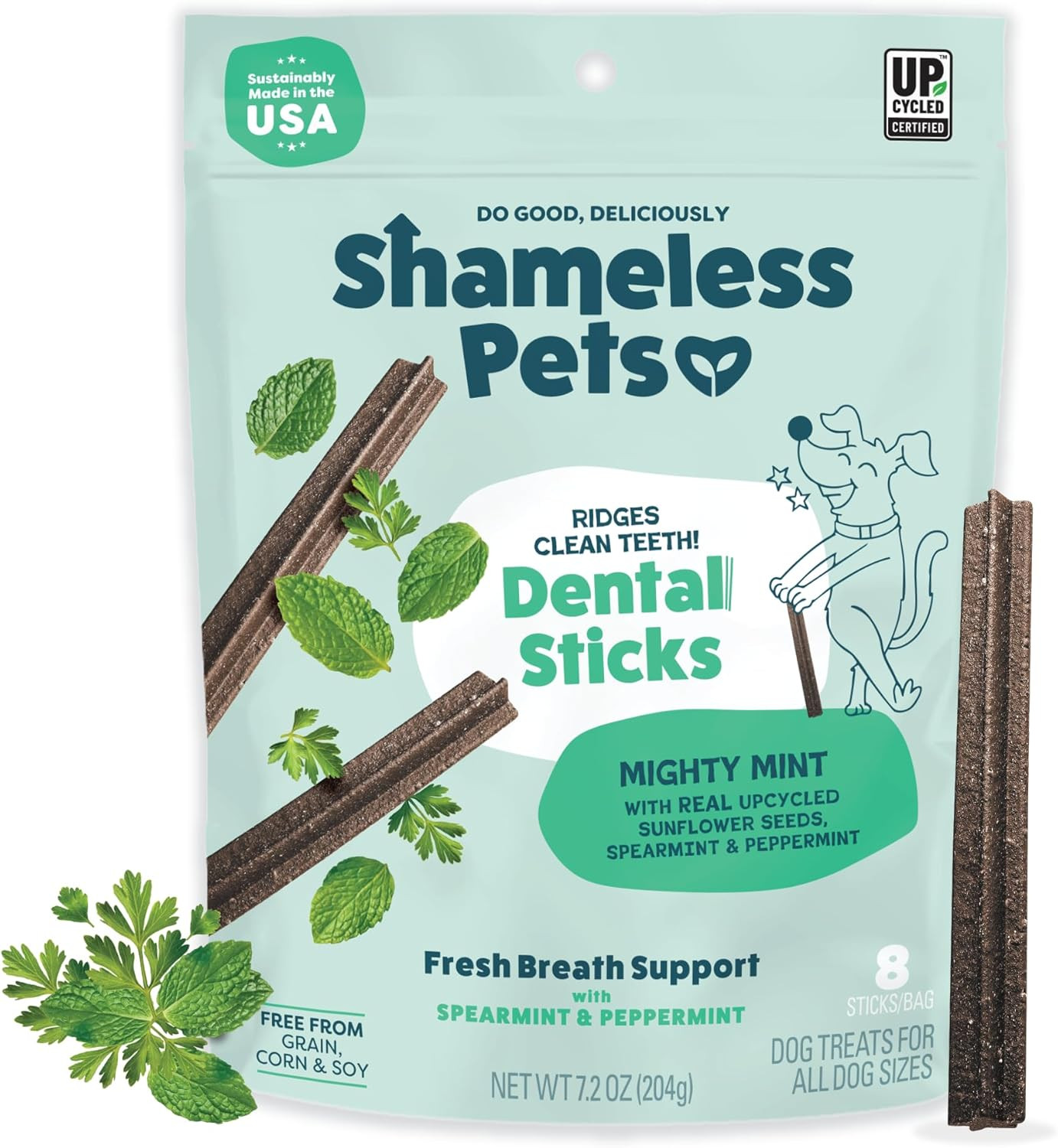 Dental Treats for Dogs, the Tooth Berry – Healthy Dental Sticks with Immune Supp