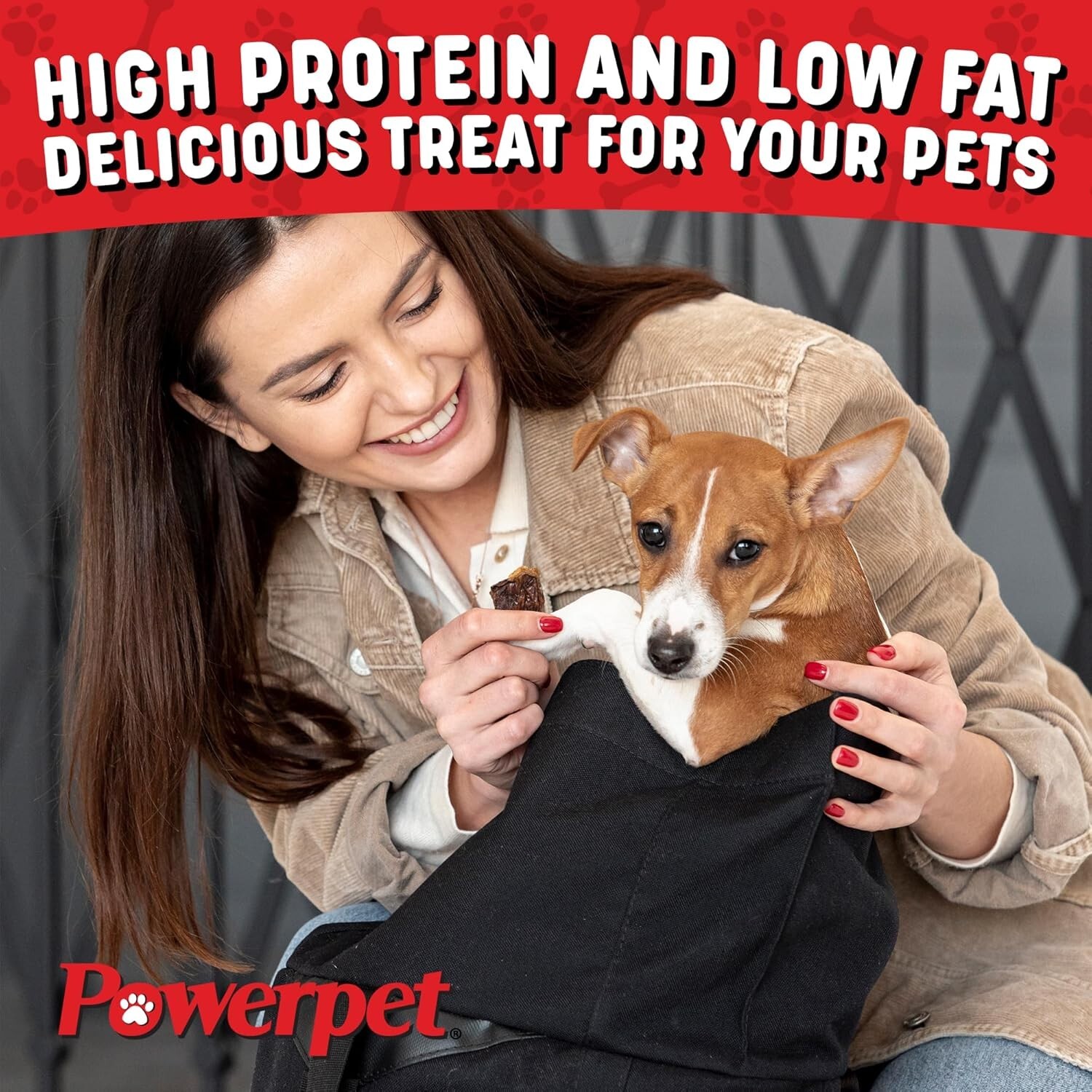 Powerpet/Beef Gullet Chips/ALL NATURAL Dog Treats/BRC CERTIFIED