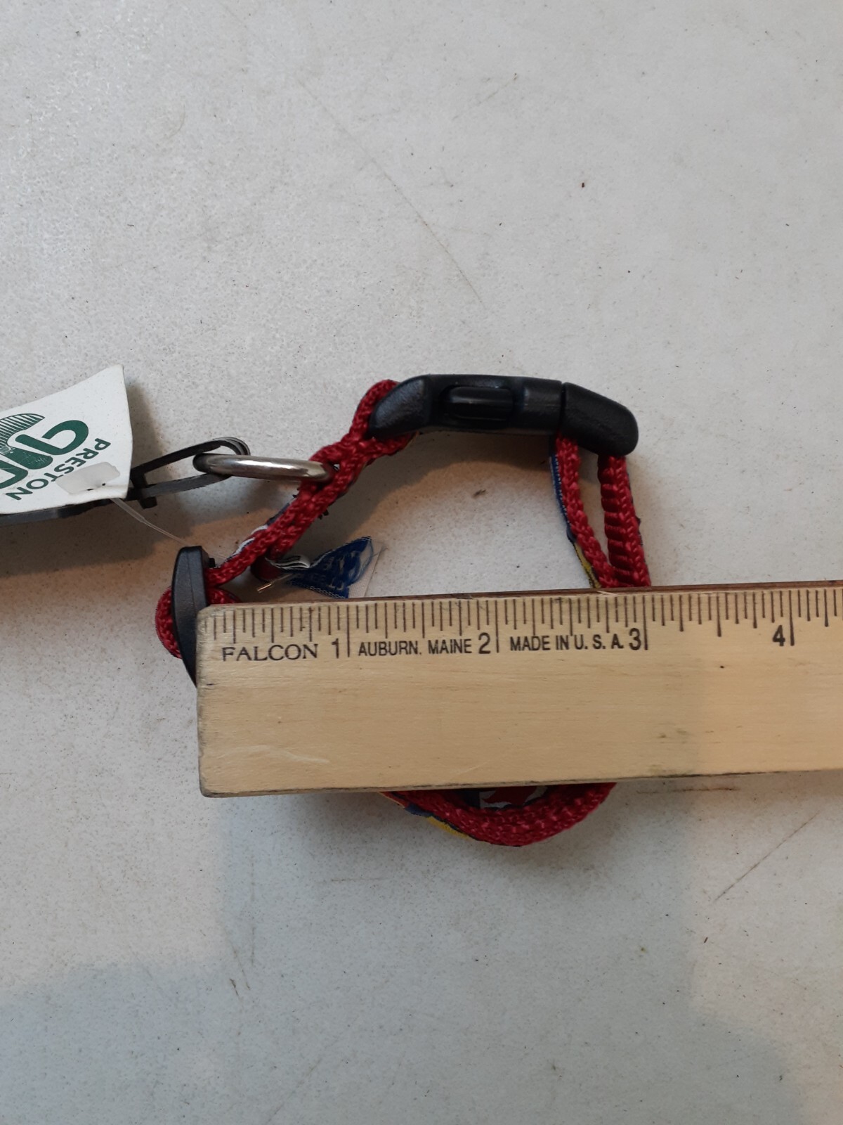 PRESTON Dog Collar Size Xtra Small XS Nautical AZ Code Flags Adjustable NWT
