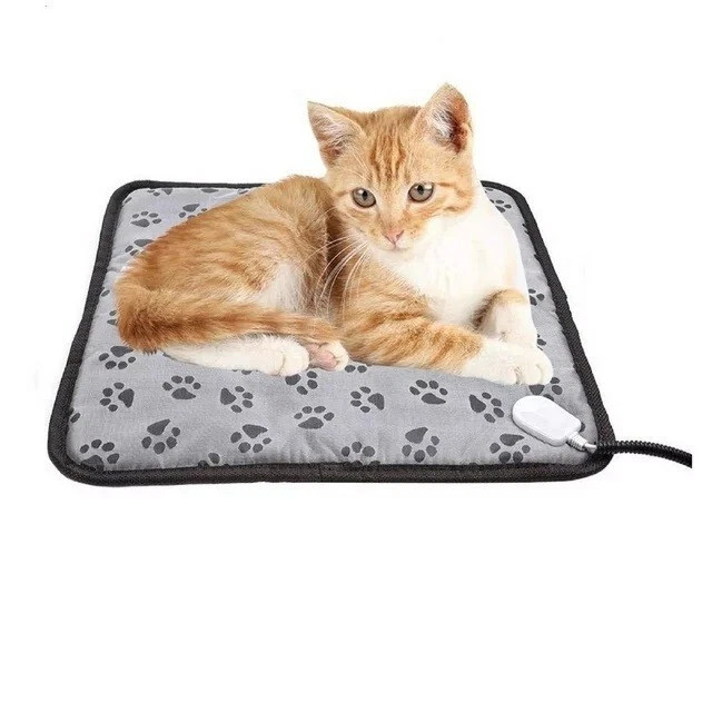 Waterproof Adjustable Pet Heating Pad for Cats Dogs Electric Heater Mat Warm Bed