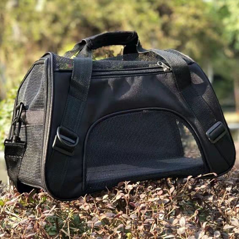 M/L Pet Carrier Bag Airline Approved Portable Soft Dog Cat Puppy Travel Cage Bag