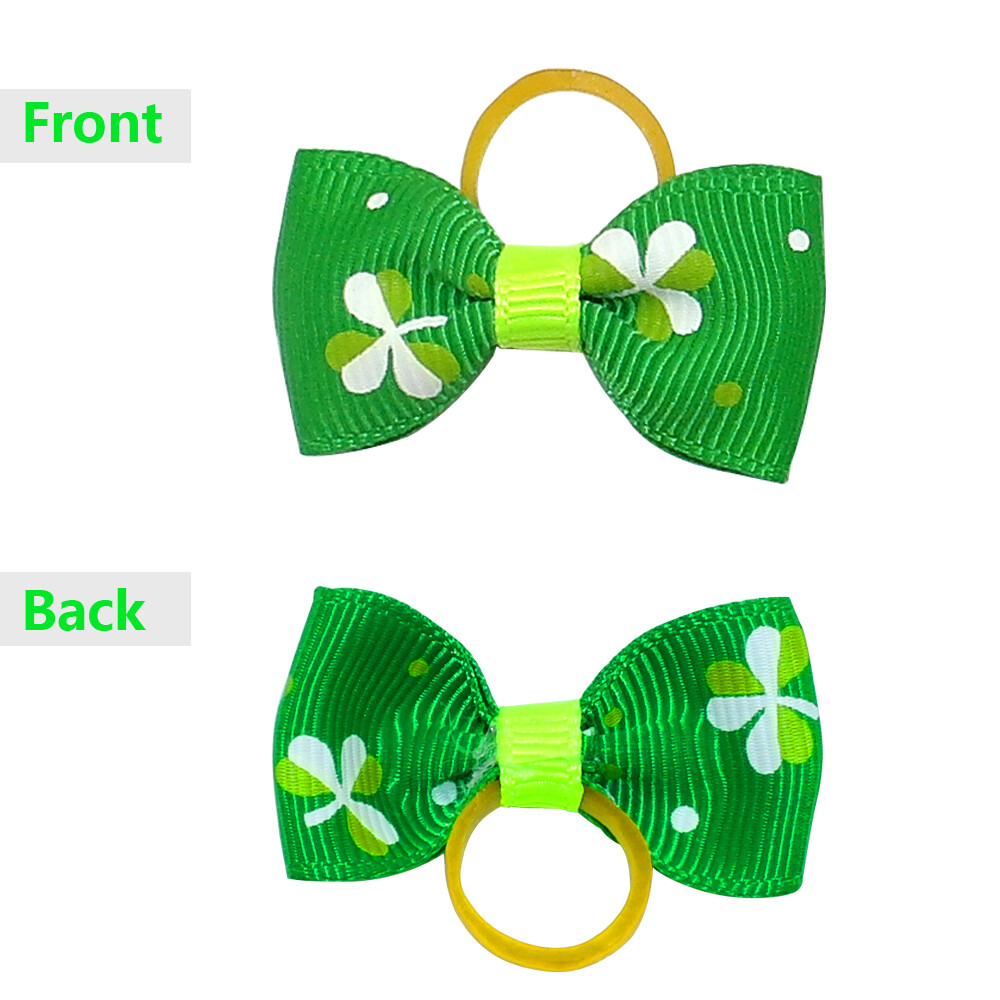 20pcs Dog Hair Bows Clips Grooming Accessories for Pet Puppy Cat Shih Tzu Yorkie