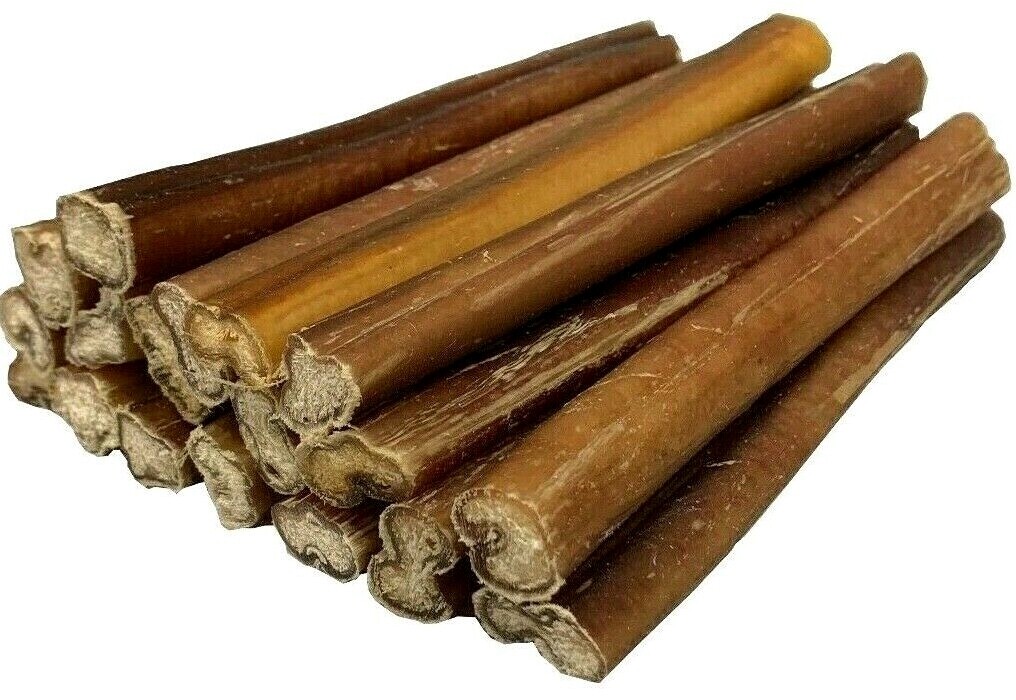 6″ inch BULLY STICKS Natural Dog Treats Chews USDA & FDA Approved, By Chomp