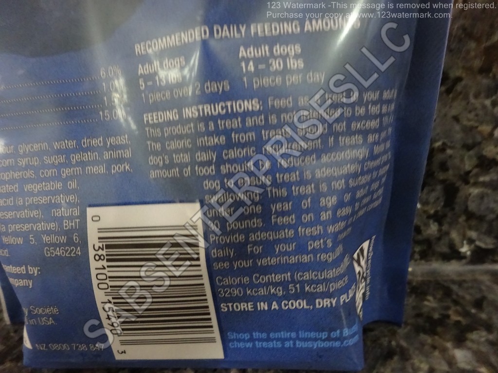 90 Purina Busy Bone TINY Long Lasting Chew Dog Treats Xtra Small (9 packs of 10)