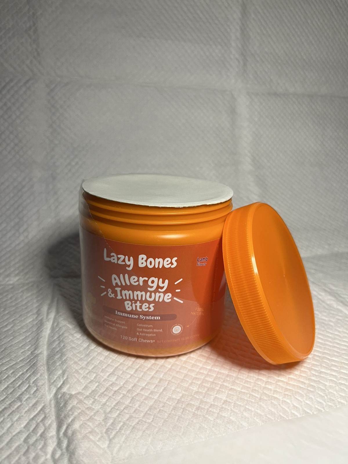 Lazy Bones Allergy & Immunity Chews Anti Itch 120 Chews $ 19.95