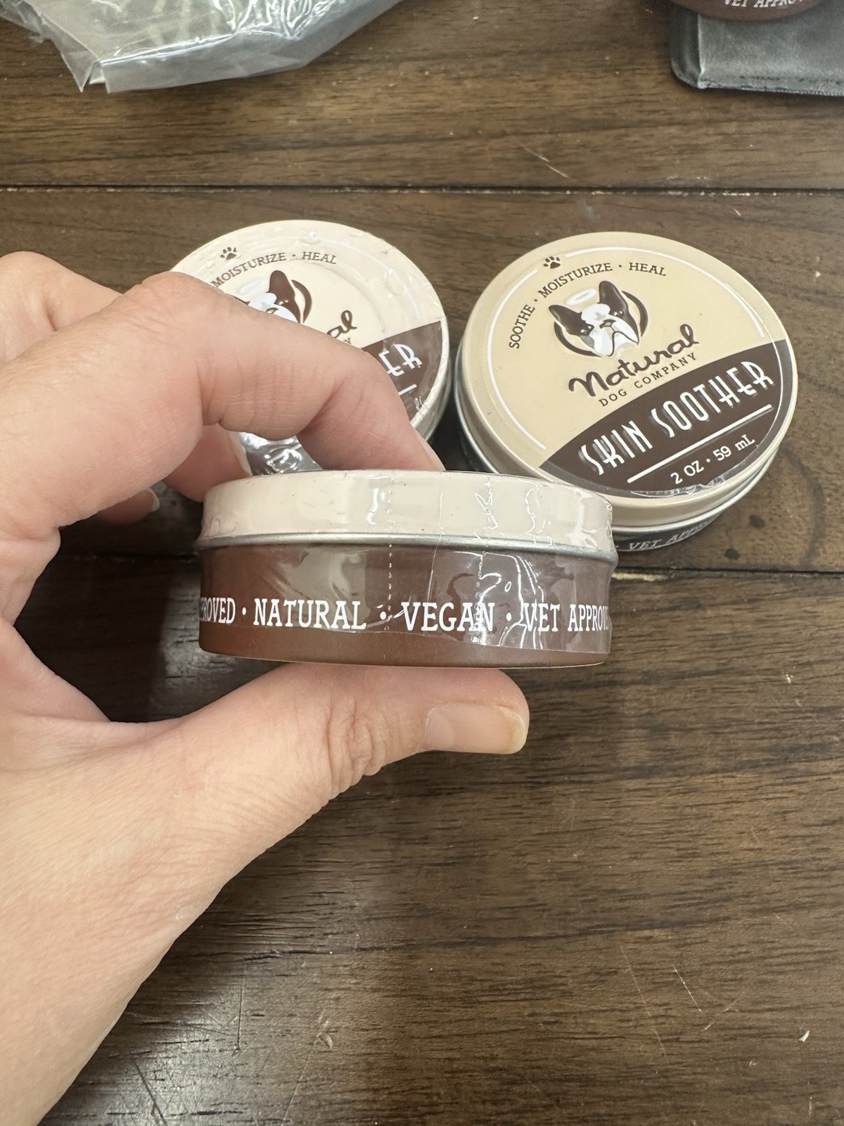 Natural Dog Company Skin Soother Balm 2oz, Pack Of 3