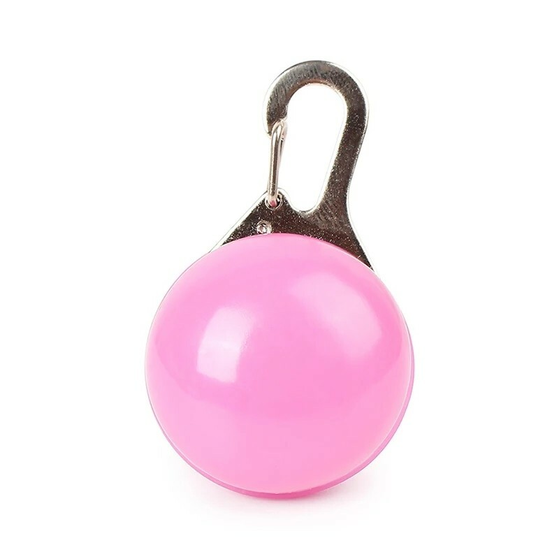1pcs Pet Collar Pendant LED dog collar Night light pendant security luminous