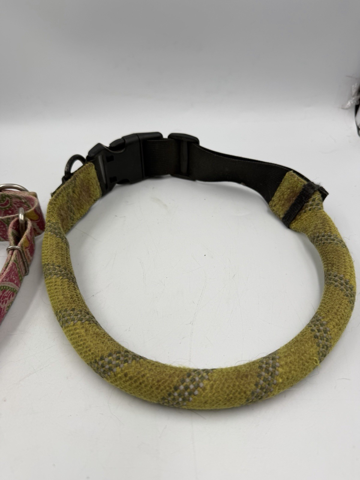Lot Of 4 Used M/L/XL Dog Collars Training Etc – 1 Martingale