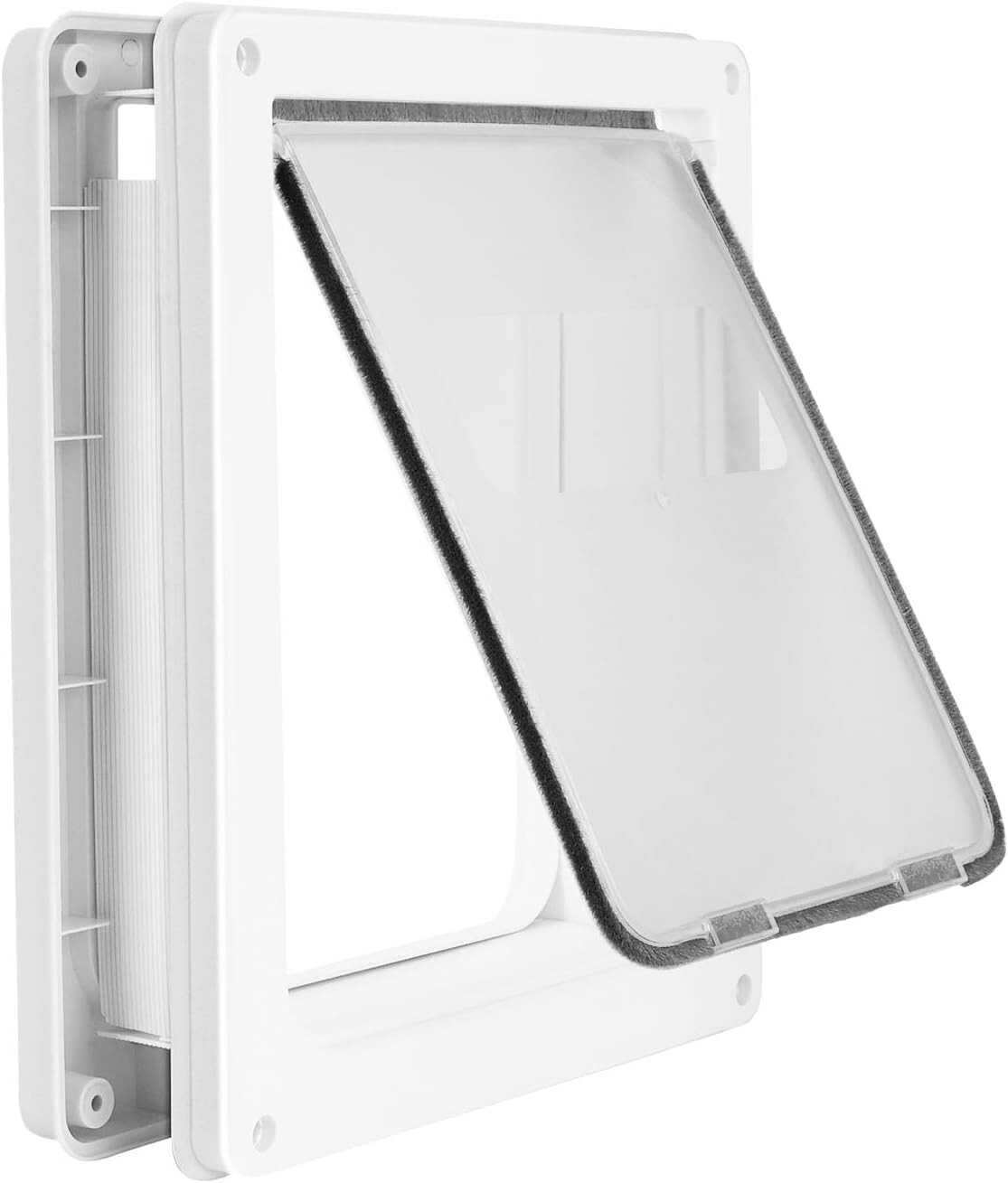 Extra Large Dog Door Easy Install L Flap Mount Slide Locking Panel Pet Frame