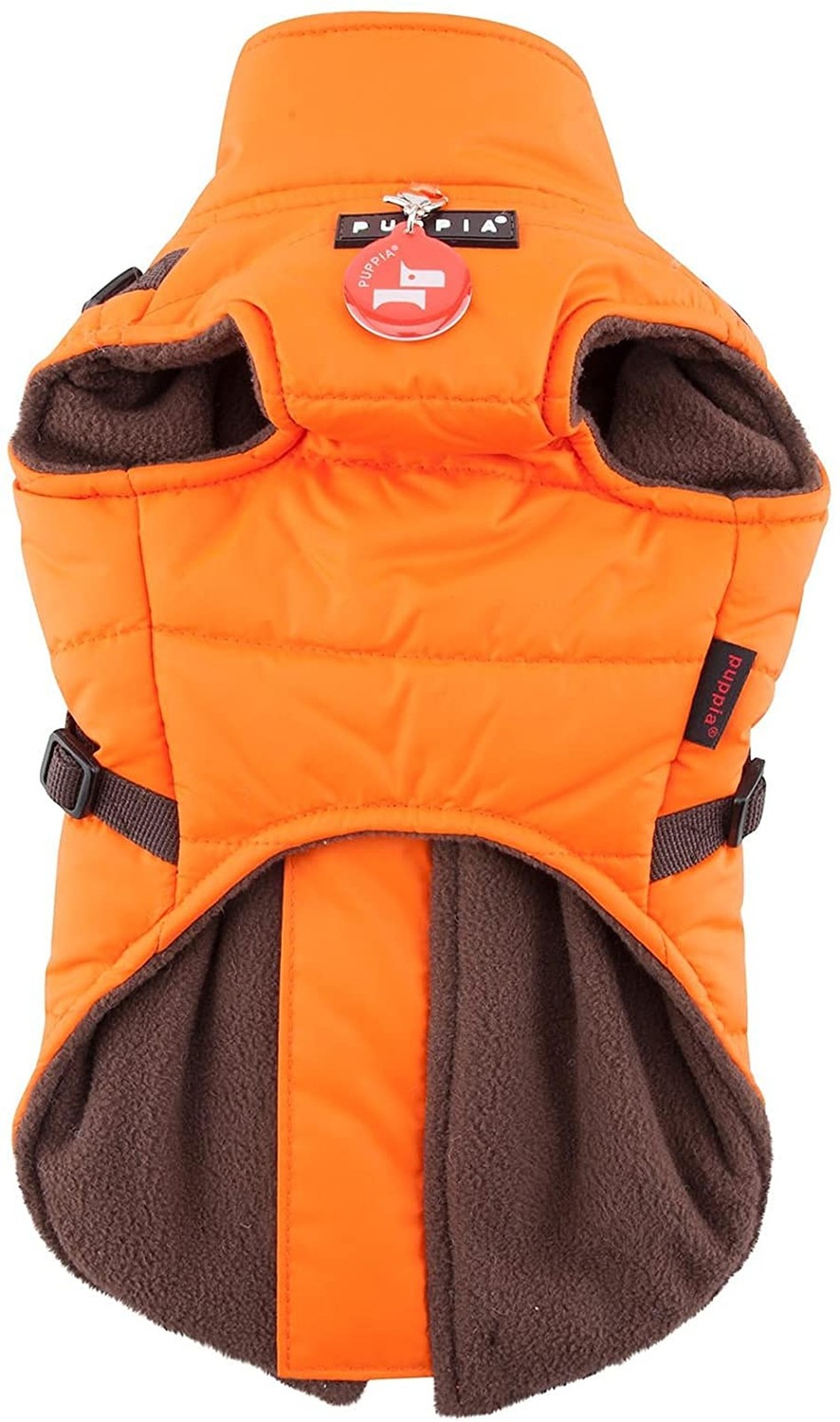 Puppia Mountaineer Winter Dog Coat with integrated harness No Pull Cold Weath…